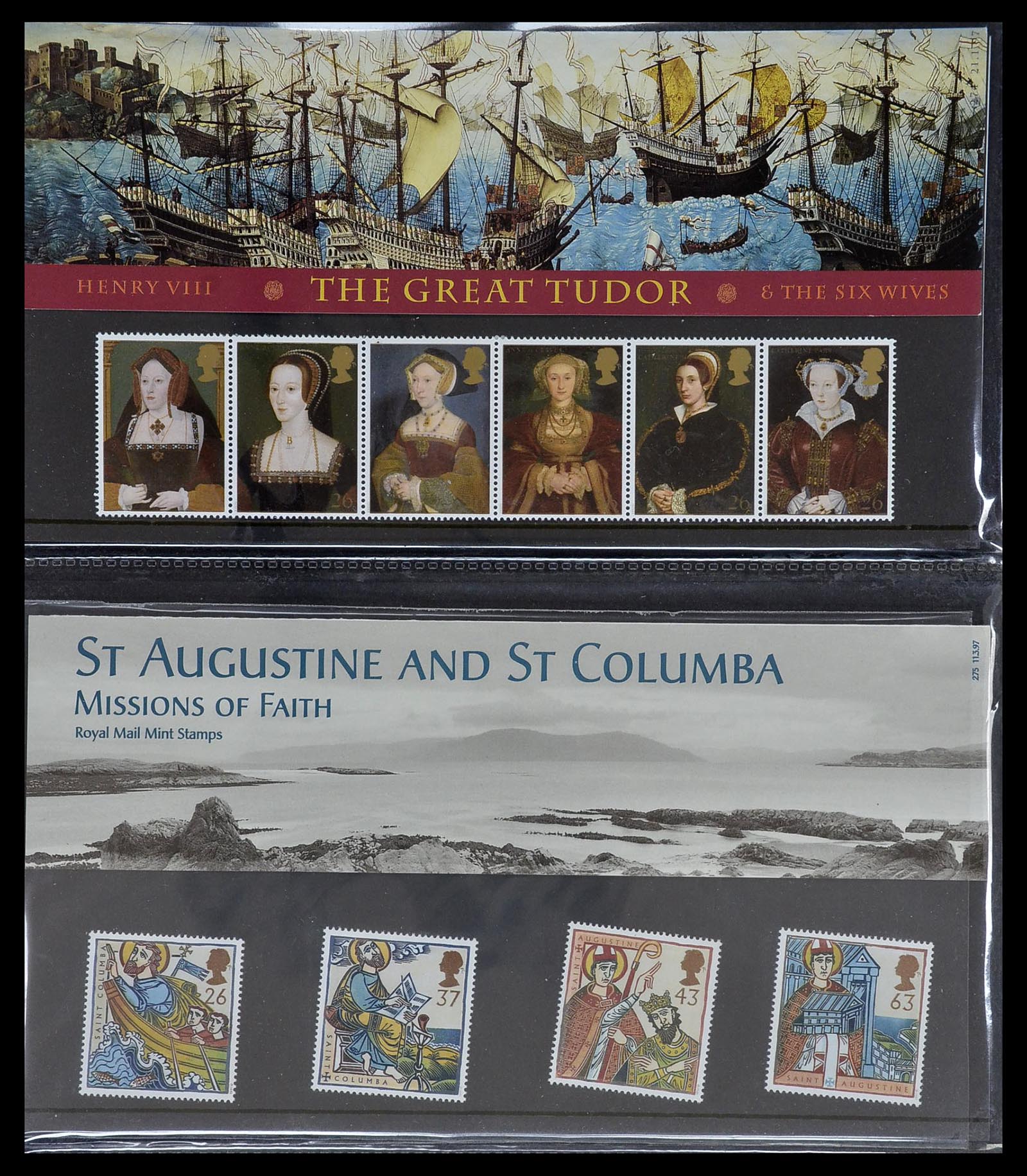 34029 086 - Stamp collection 34029 Great Britain presentation packs 1978-2004.