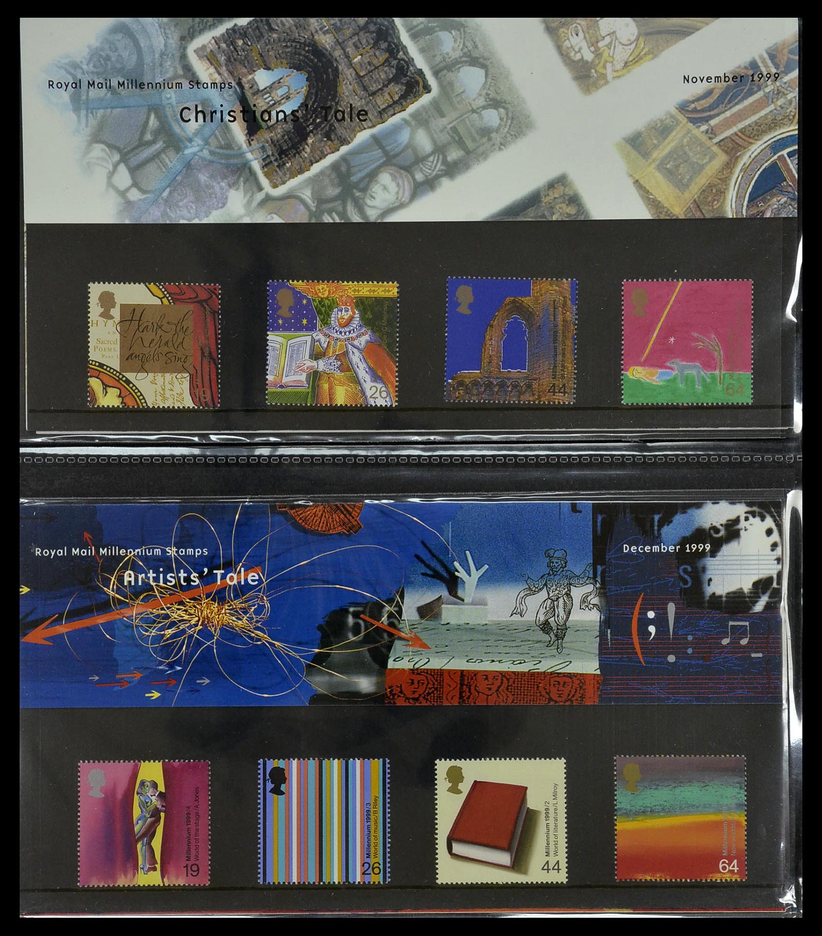 34029 103 - Stamp collection 34029 Great Britain presentation packs 1978-2004.