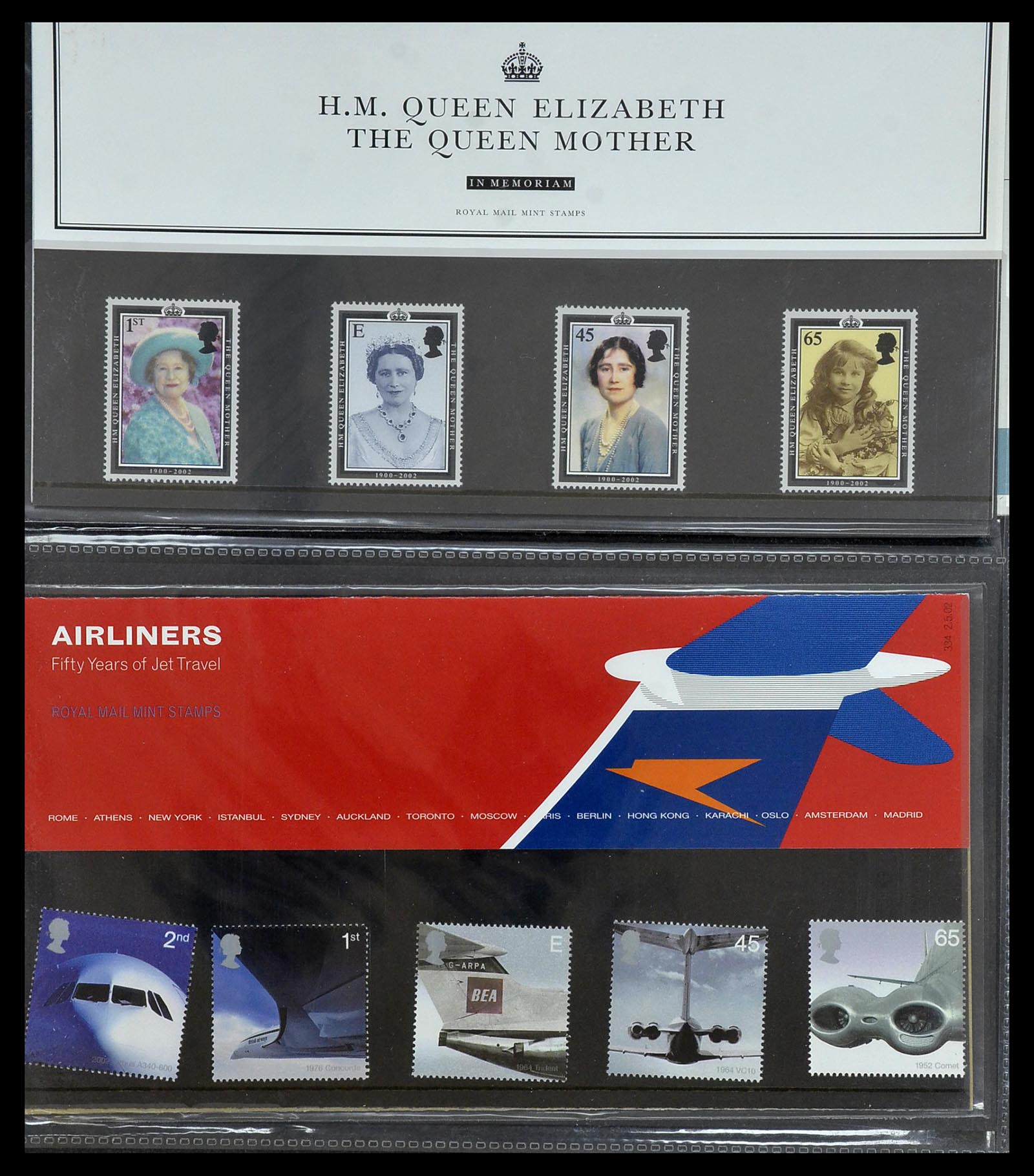 34029 119 - Stamp collection 34029 Great Britain presentation packs 1978-2004.