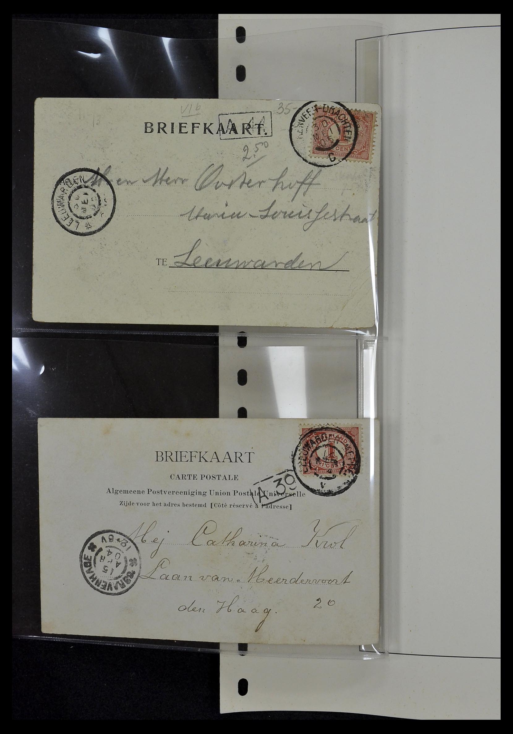 34034 016 - Postzegelverzameling 34034 Nederland ansichtkaarten 1902-1938.