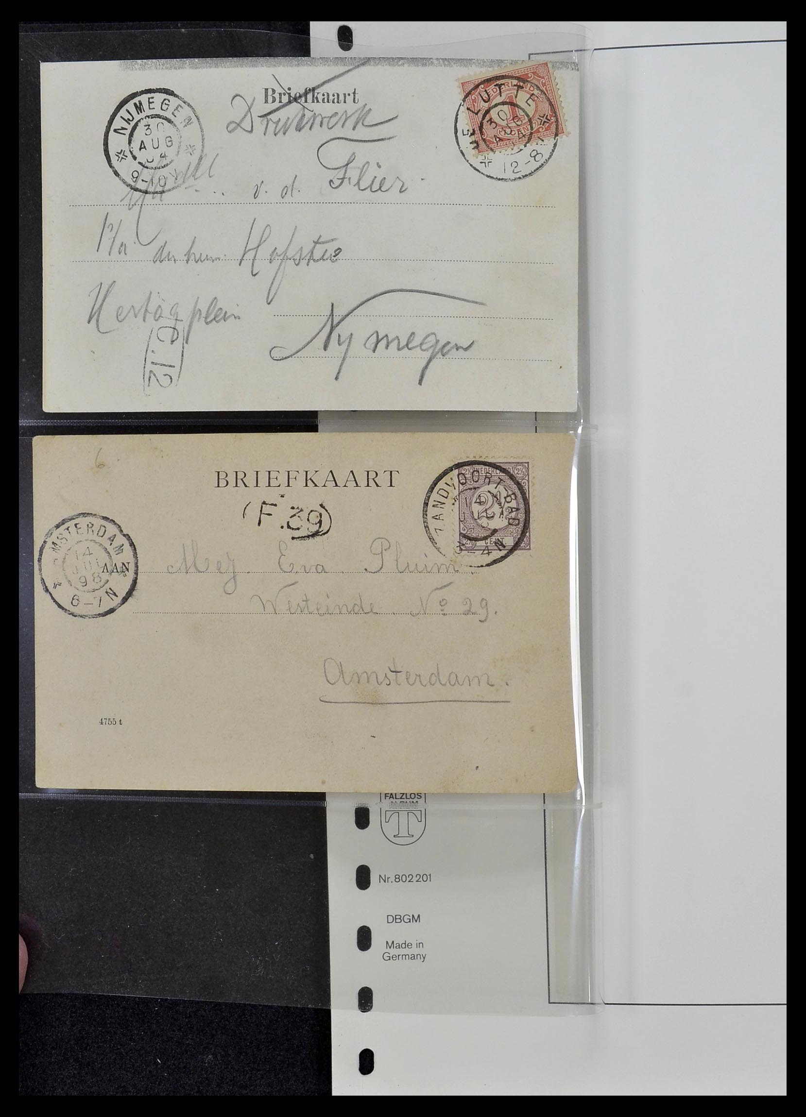 34034 026 - Postzegelverzameling 34034 Nederland ansichtkaarten 1902-1938.