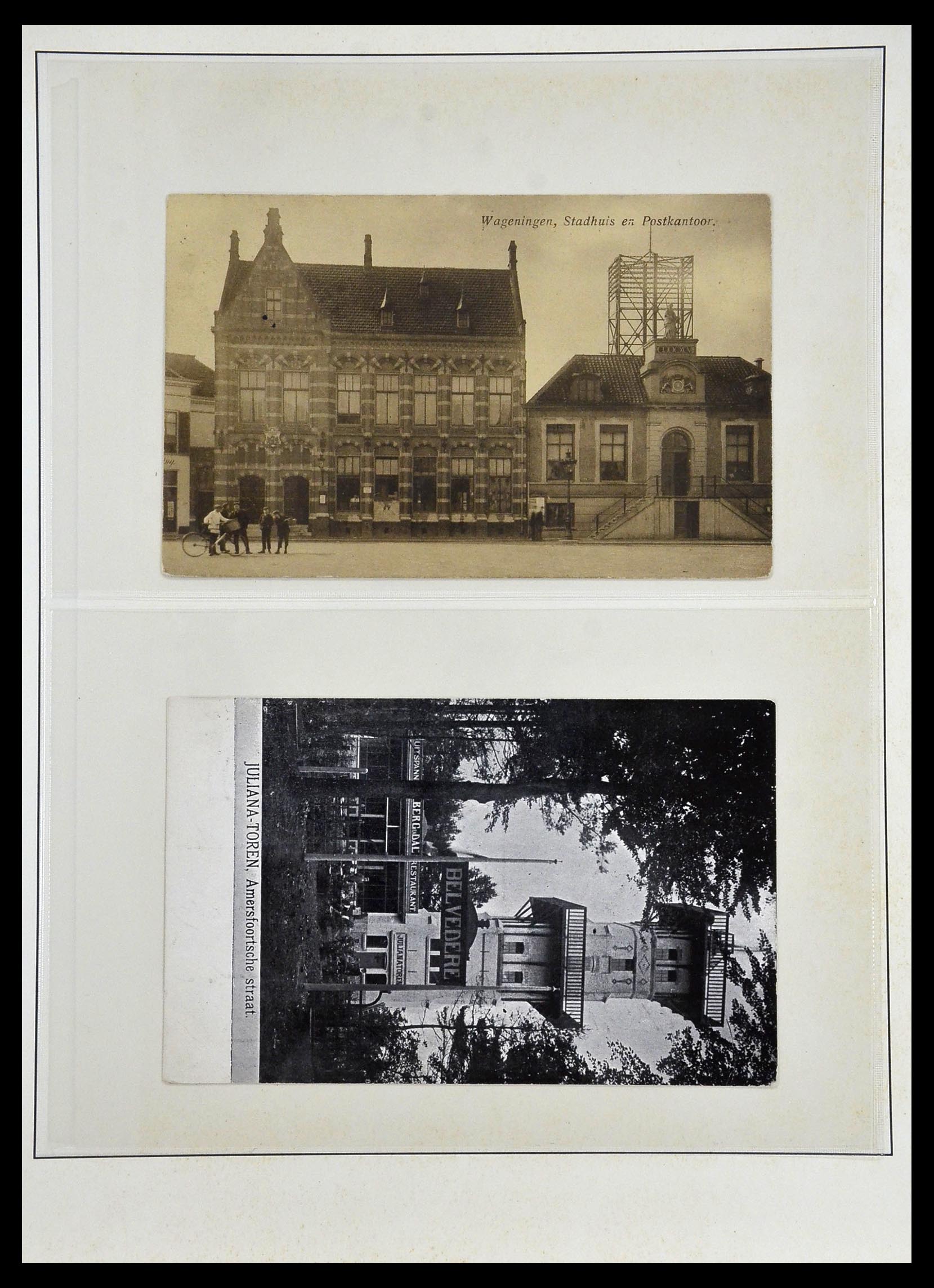 34034 053 - Postzegelverzameling 34034 Nederland ansichtkaarten 1902-1938.