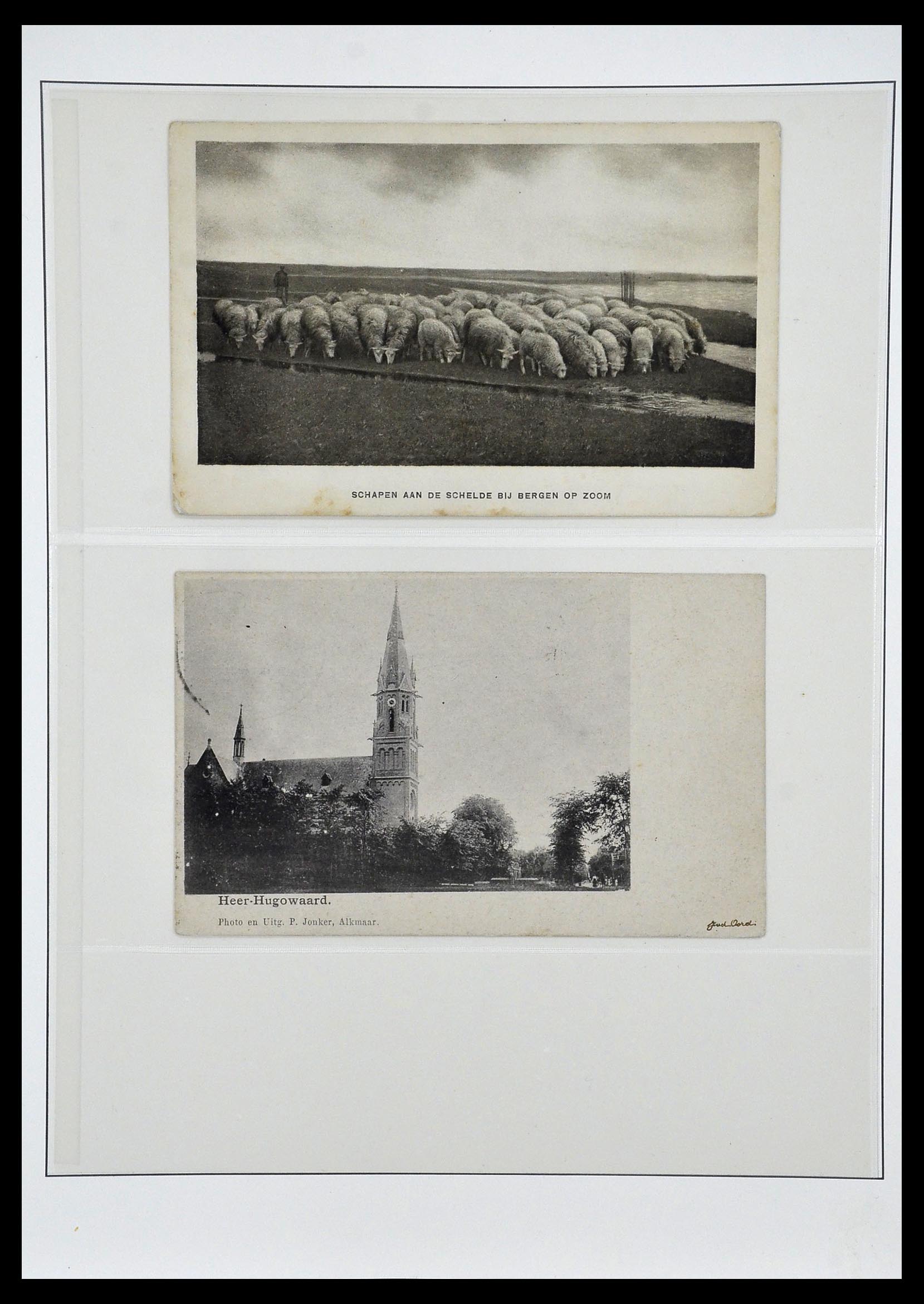 34034 081 - Postzegelverzameling 34034 Nederland ansichtkaarten 1902-1938.