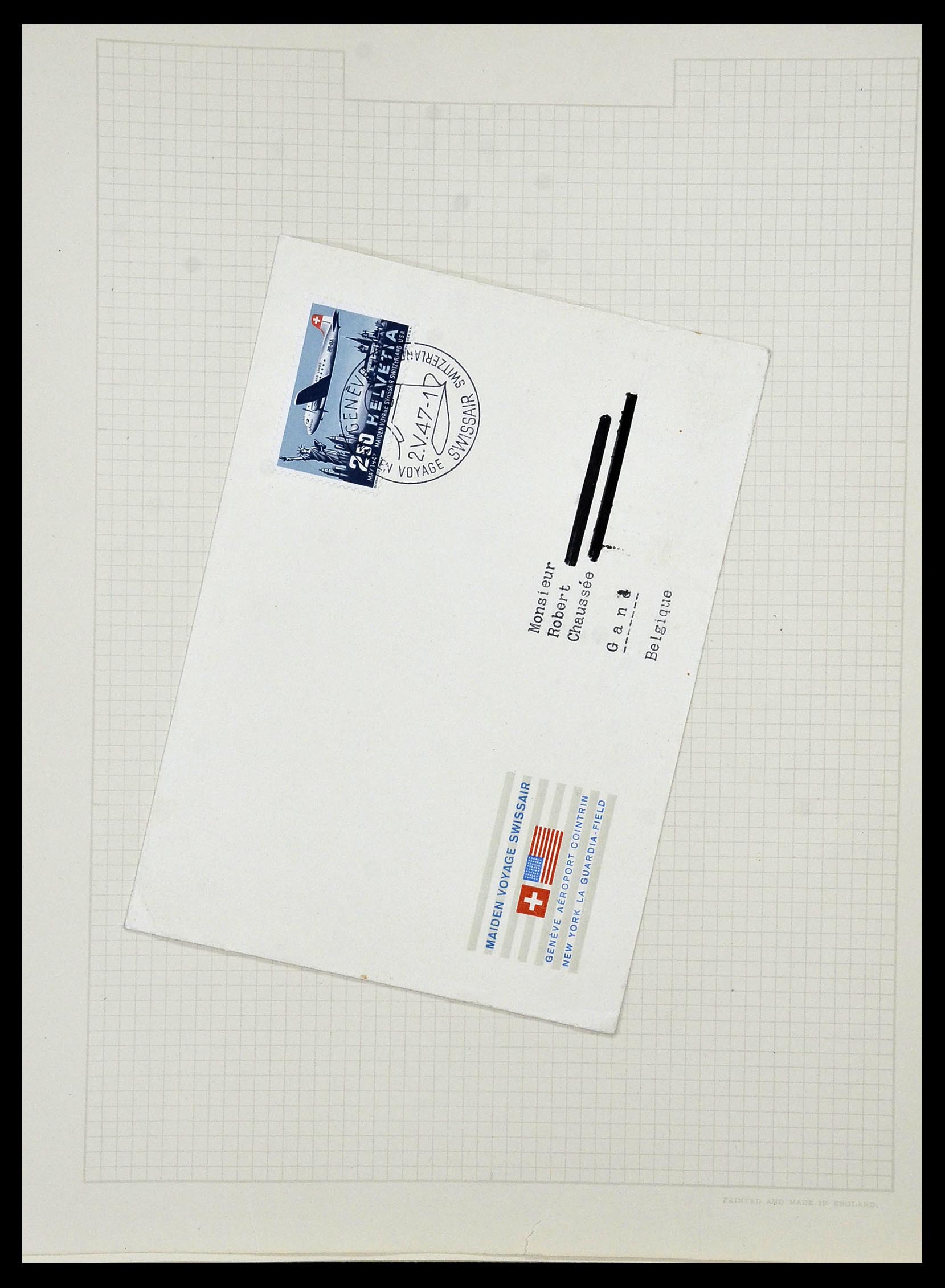 34038 084 - Postzegelverzameling 34038 Zwitserland 1854-1973.