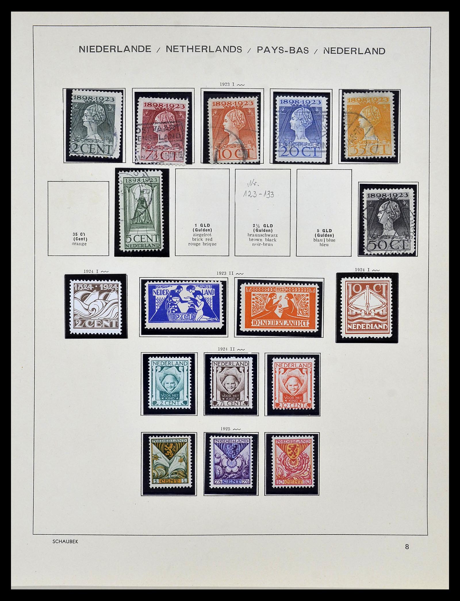 34040 008 - Stamp collection 34040 Netherlands 1852-1992.