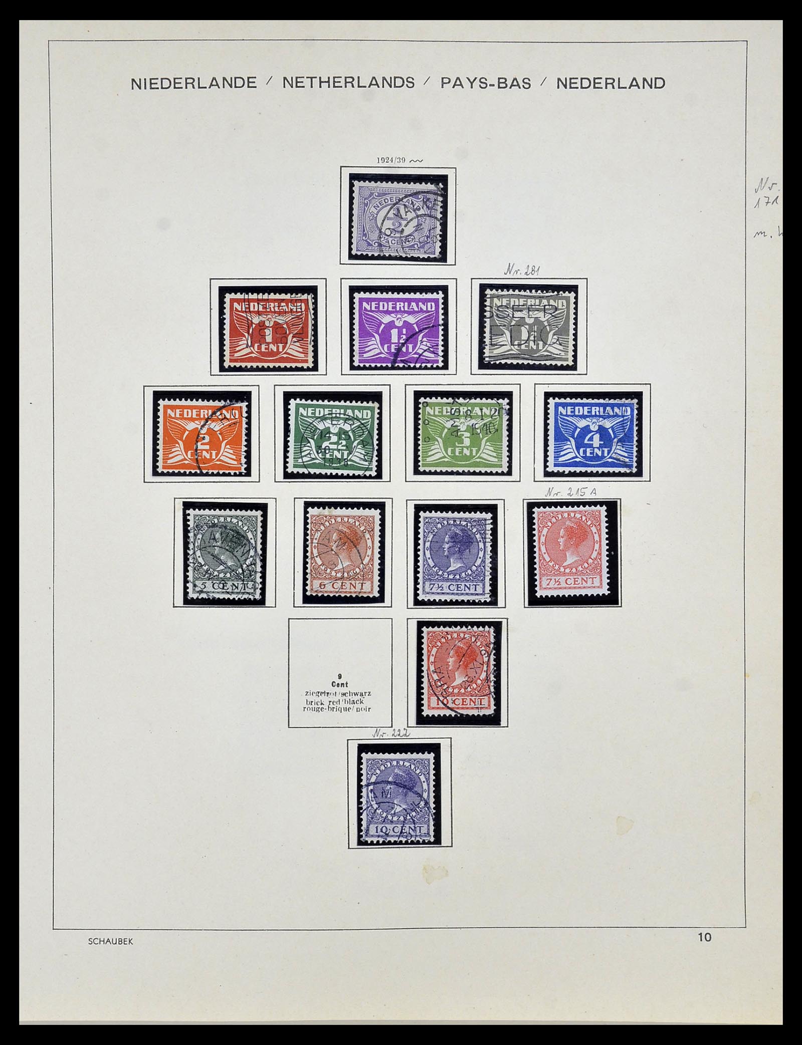 34040 011 - Stamp collection 34040 Netherlands 1852-1992.