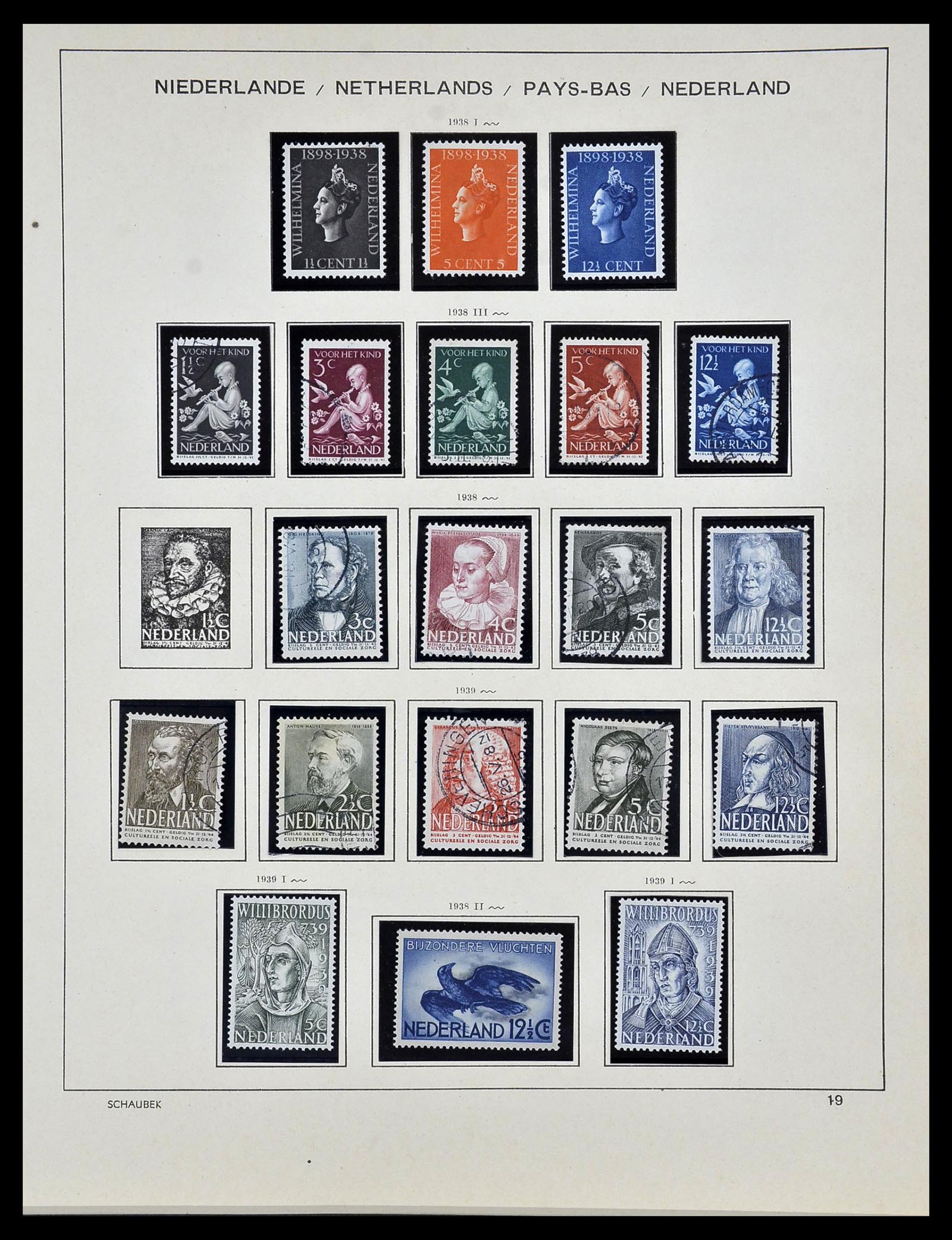 34040 018 - Postzegelverzameling 34040 Nederland 1852-1992.