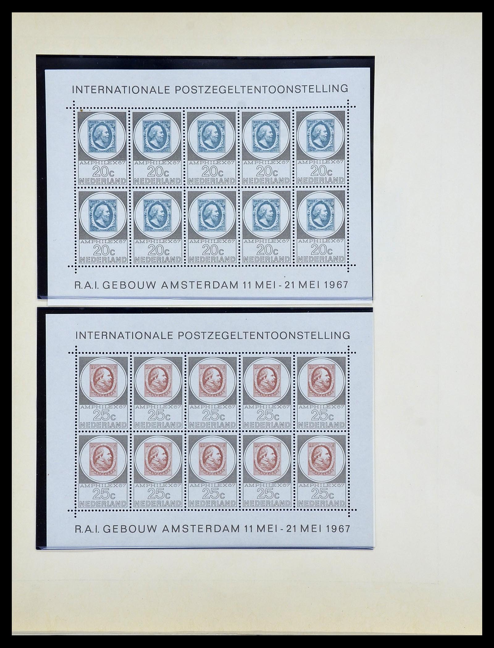 34040 053 - Postzegelverzameling 34040 Nederland 1852-1992.