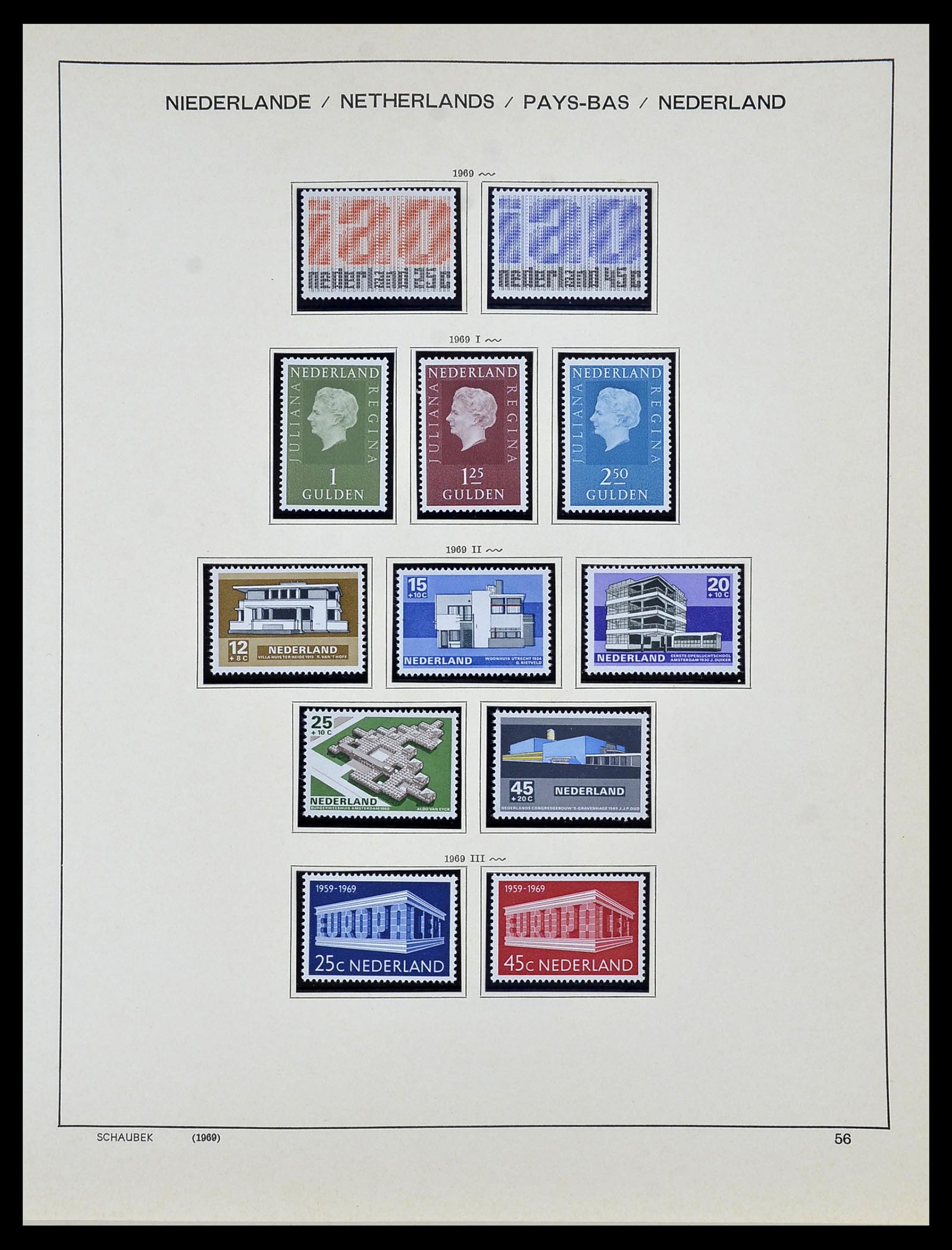 34040 058 - Postzegelverzameling 34040 Nederland 1852-1992.