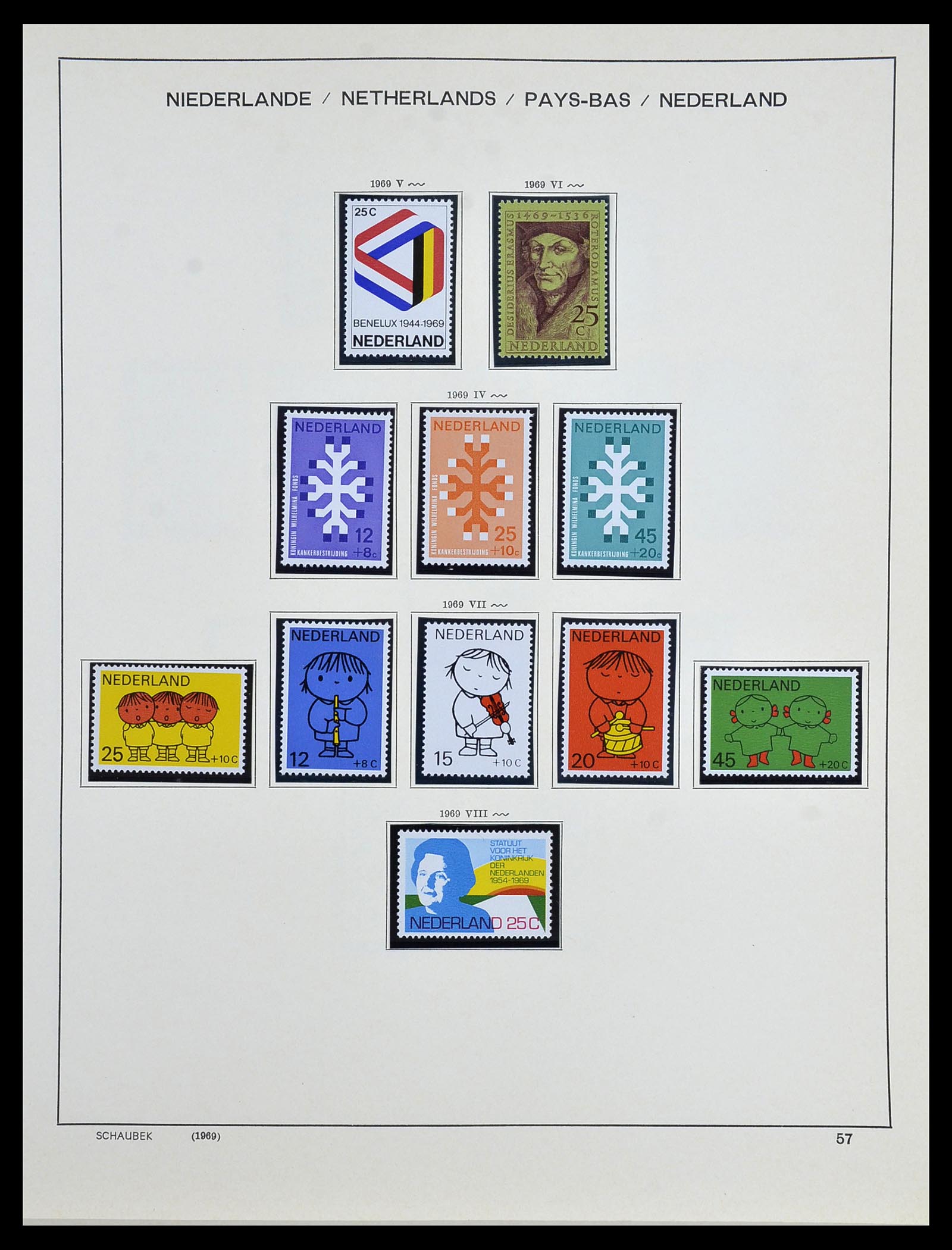34040 060 - Postzegelverzameling 34040 Nederland 1852-1992.