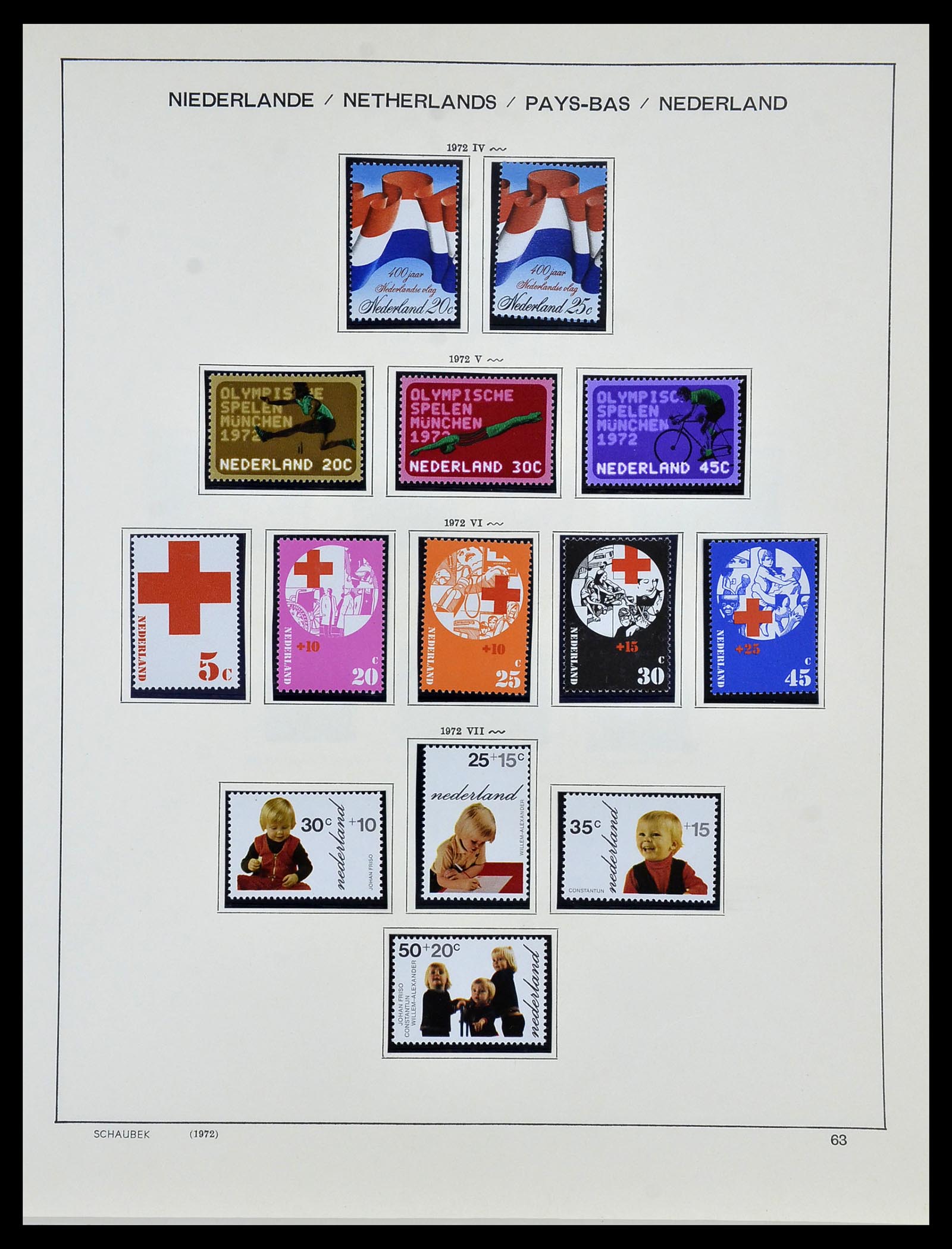 34040 067 - Postzegelverzameling 34040 Nederland 1852-1992.