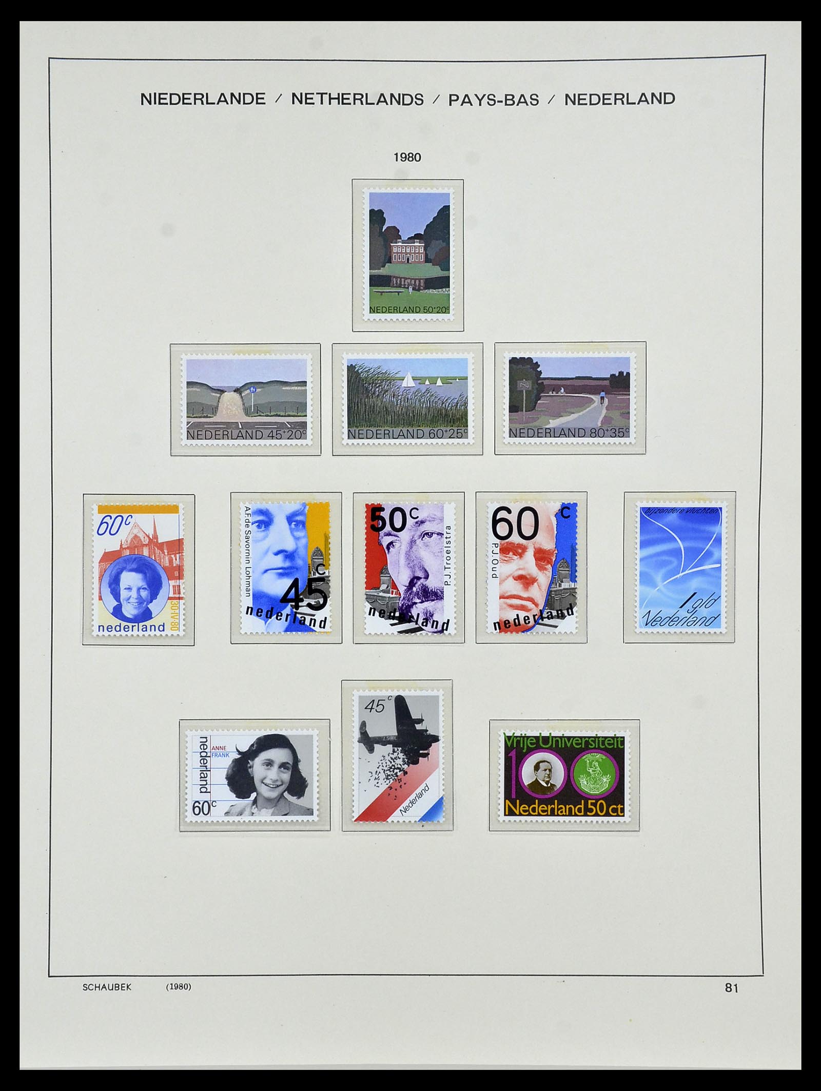 34040 085 - Postzegelverzameling 34040 Nederland 1852-1992.