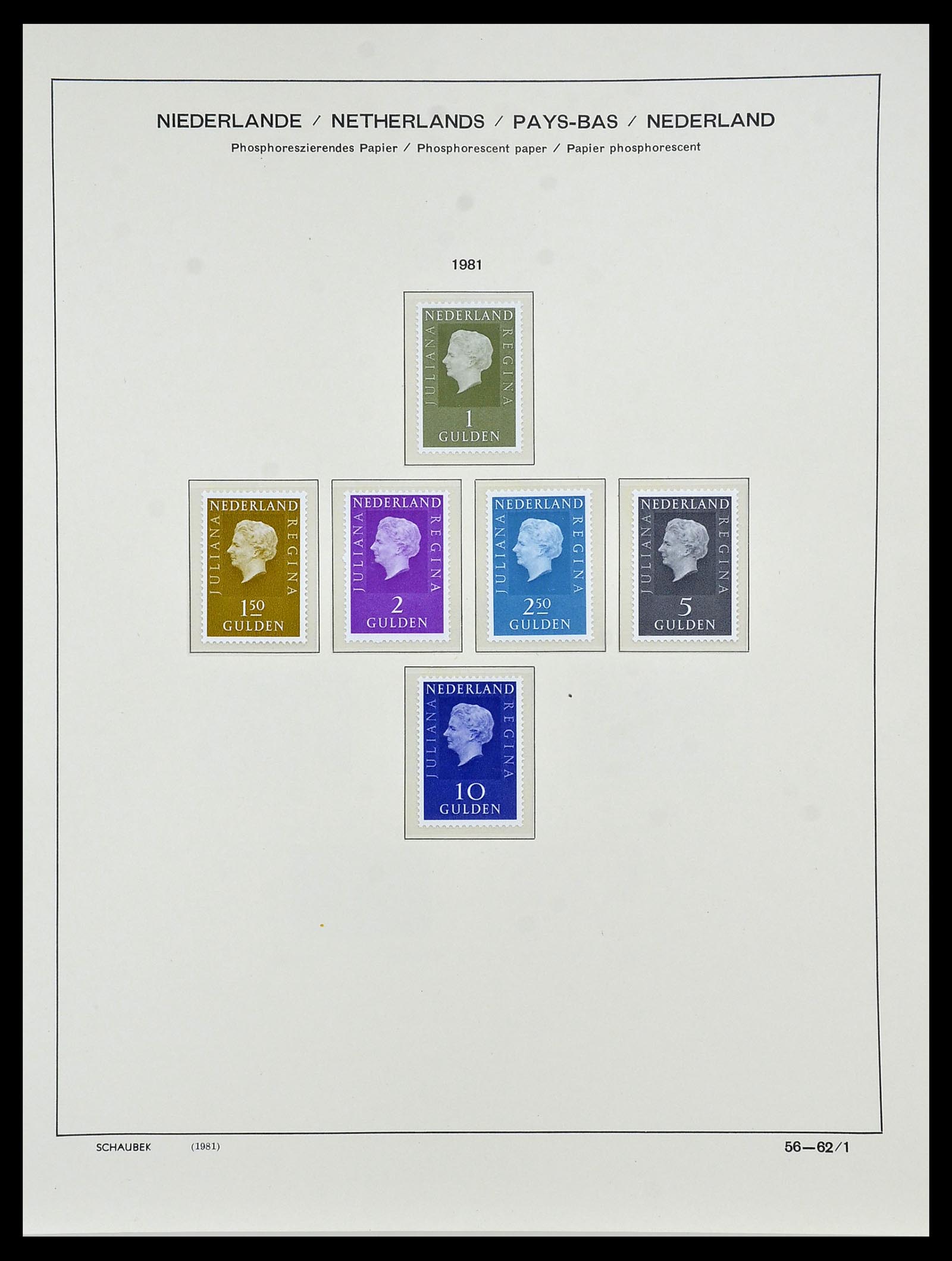 34040 087 - Postzegelverzameling 34040 Nederland 1852-1992.