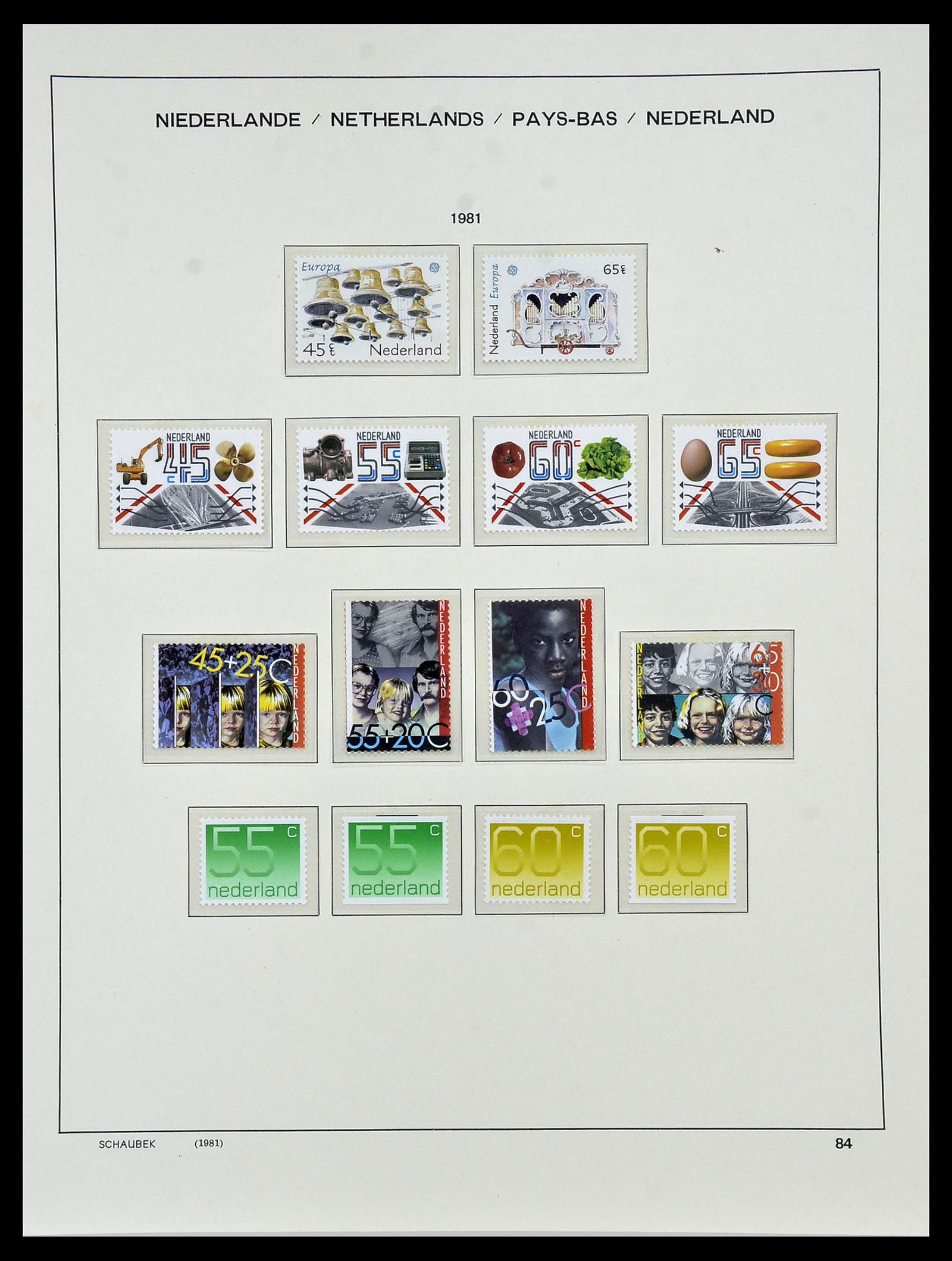 34040 089 - Postzegelverzameling 34040 Nederland 1852-1992.