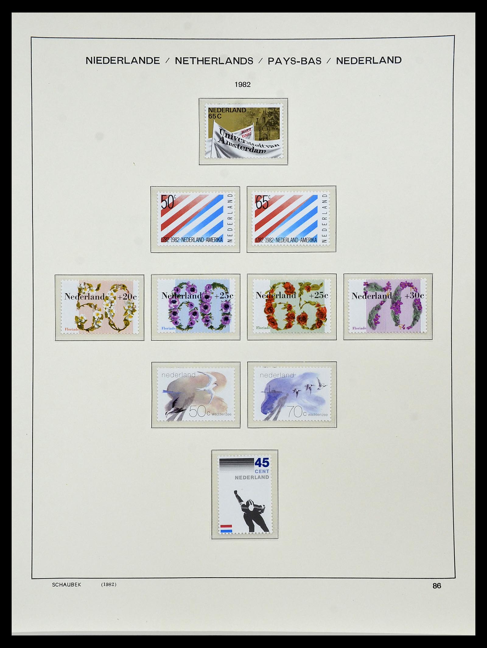 34040 091 - Postzegelverzameling 34040 Nederland 1852-1992.