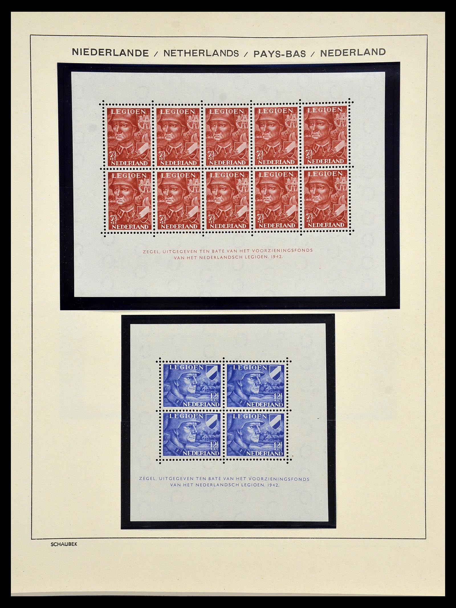 34040 125 - Stamp collection 34040 Netherlands 1852-1992.