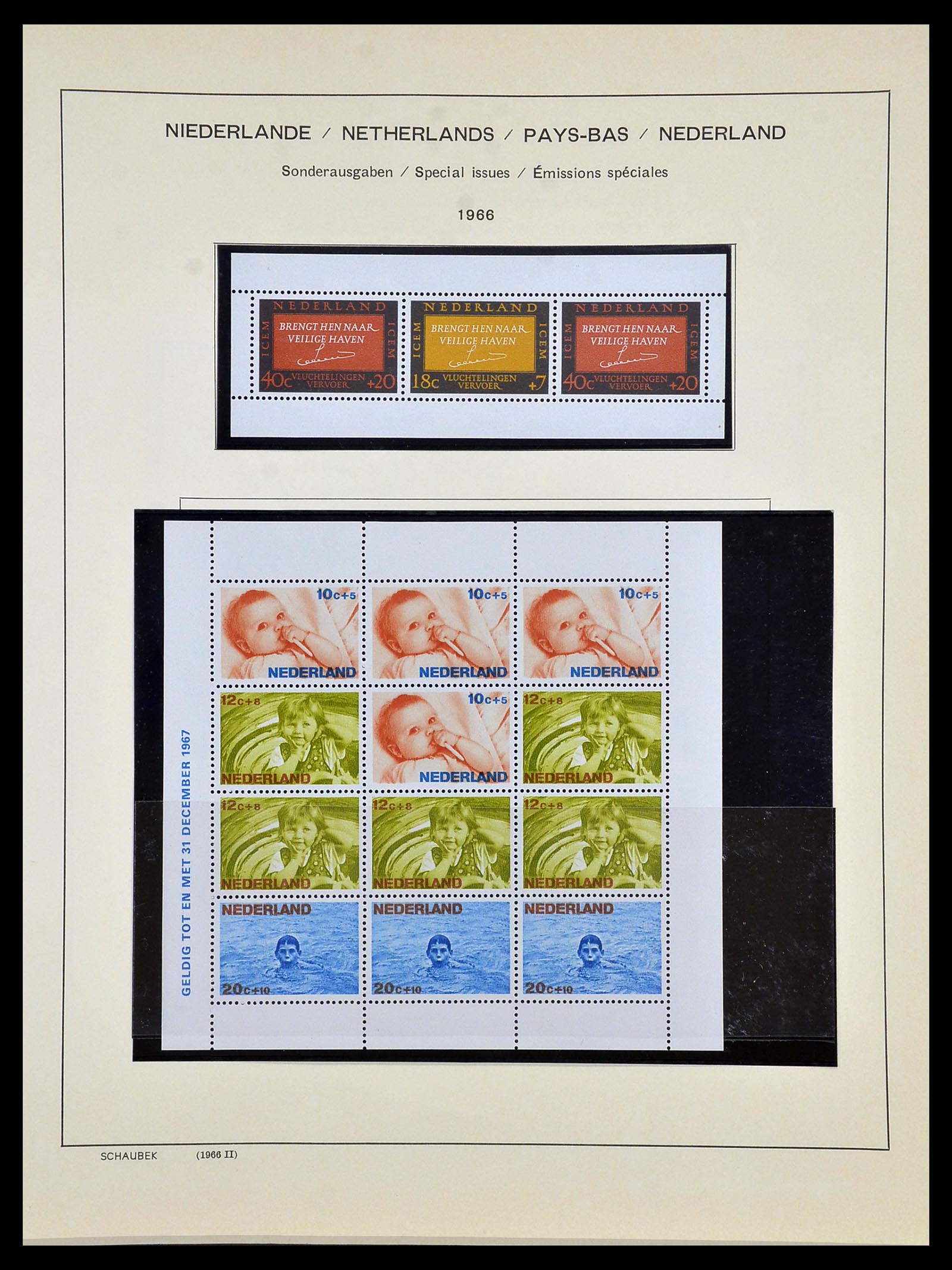 34040 128 - Postzegelverzameling 34040 Nederland 1852-1992.