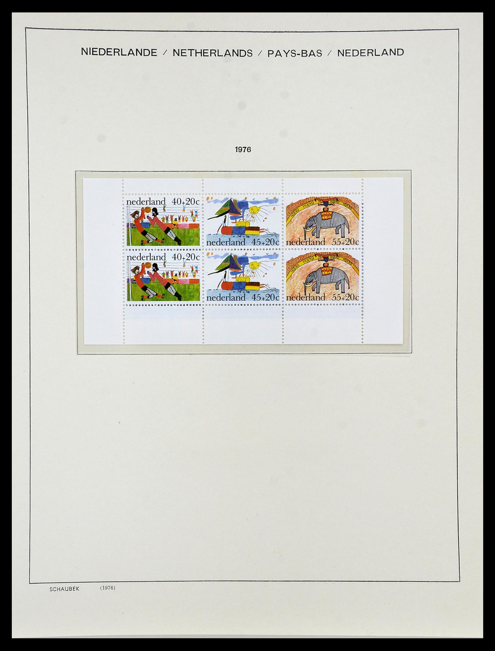 34040 138 - Postzegelverzameling 34040 Nederland 1852-1992.