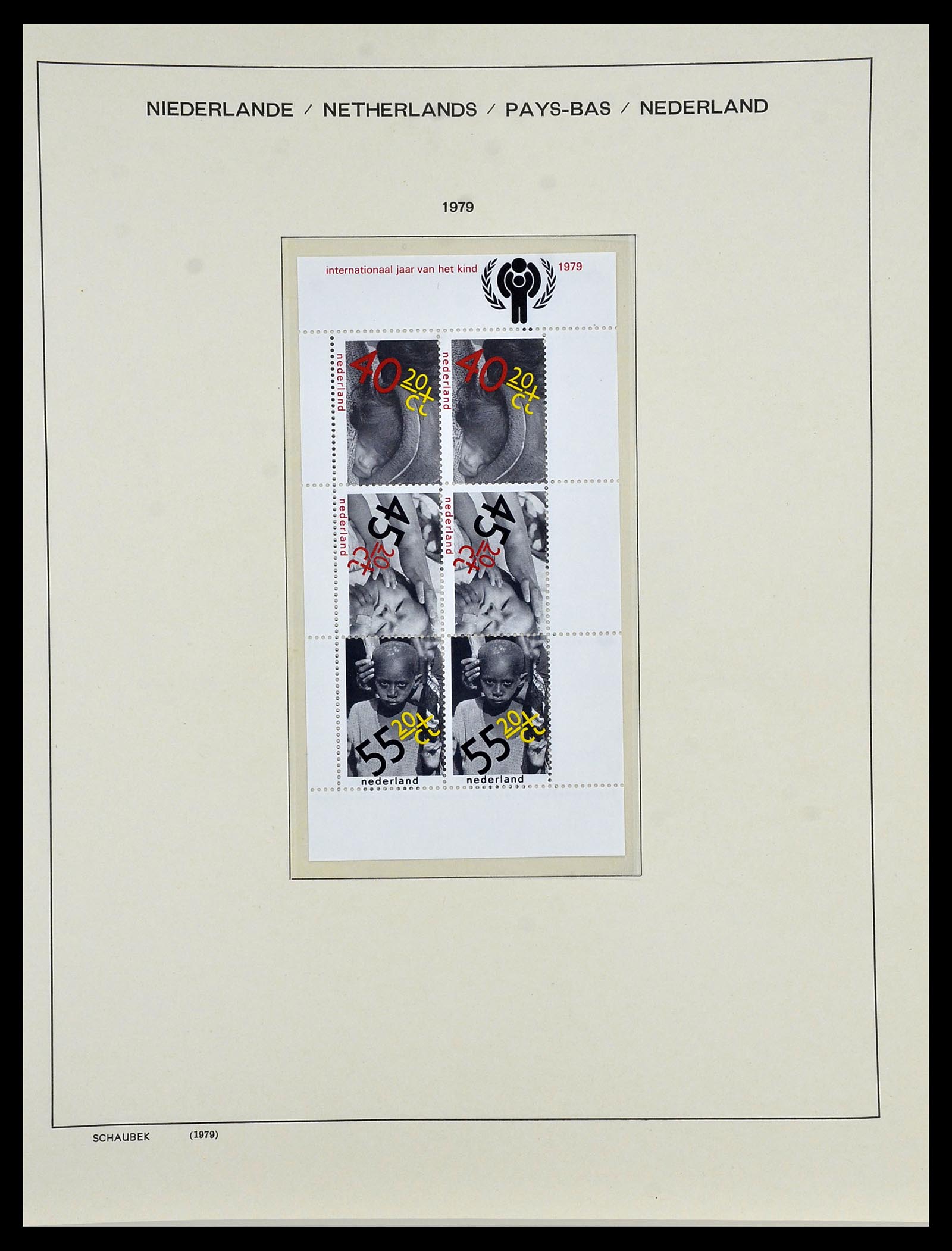 34040 142 - Postzegelverzameling 34040 Nederland 1852-1992.
