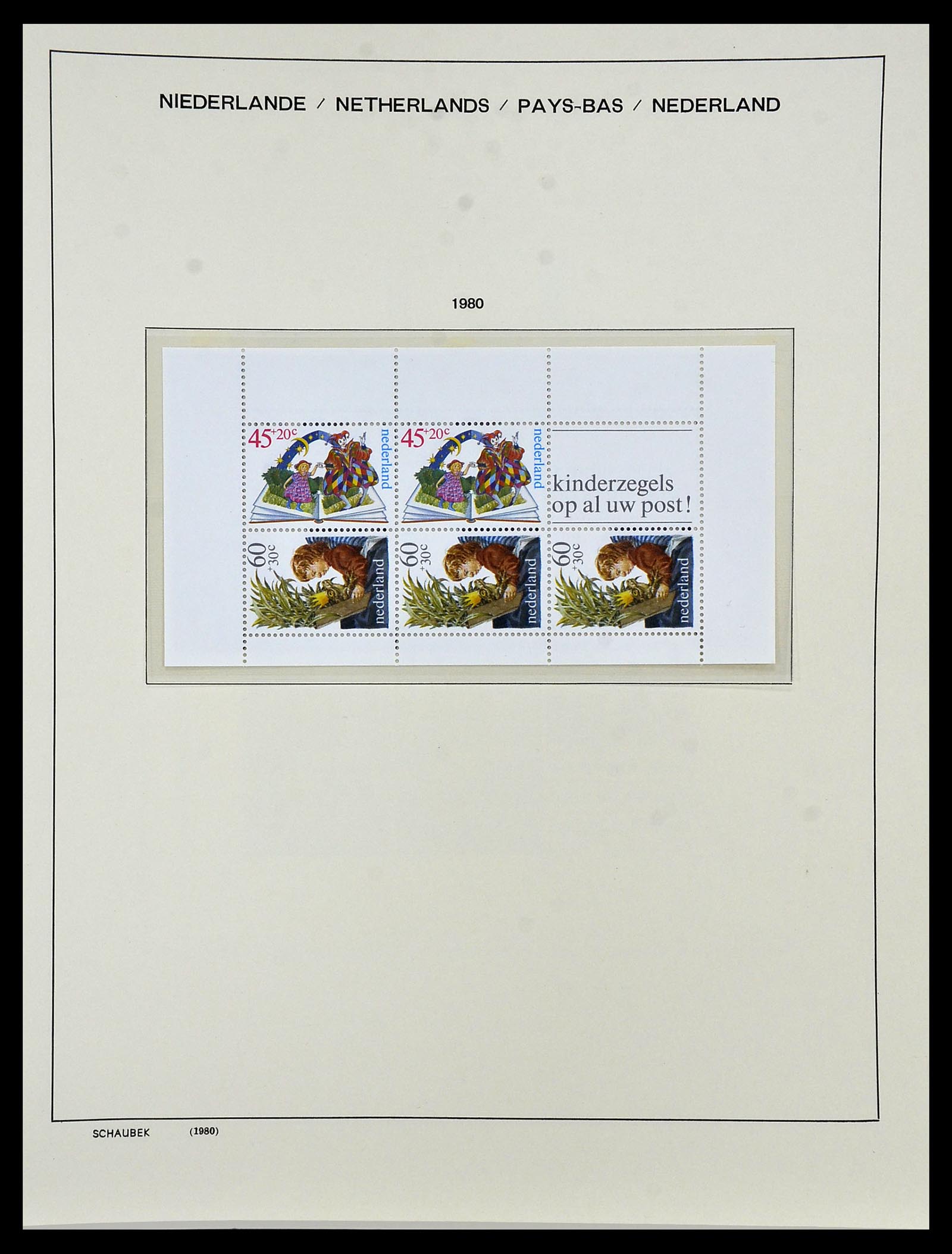 34040 143 - Postzegelverzameling 34040 Nederland 1852-1992.