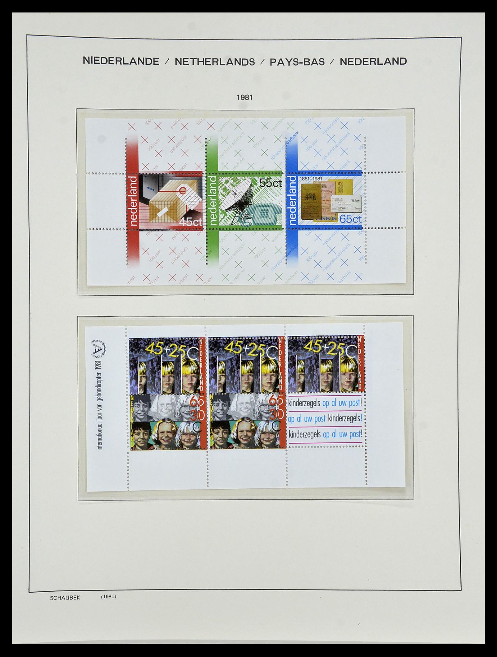 34040 144 - Postzegelverzameling 34040 Nederland 1852-1992.