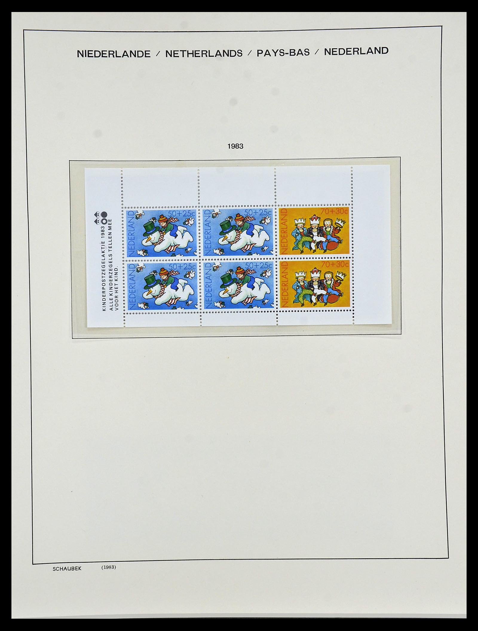 34040 146 - Postzegelverzameling 34040 Nederland 1852-1992.