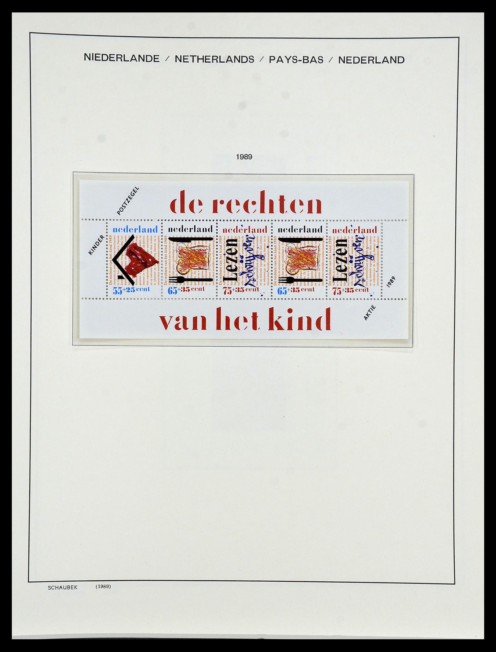 34040 152 - Postzegelverzameling 34040 Nederland 1852-1992.
