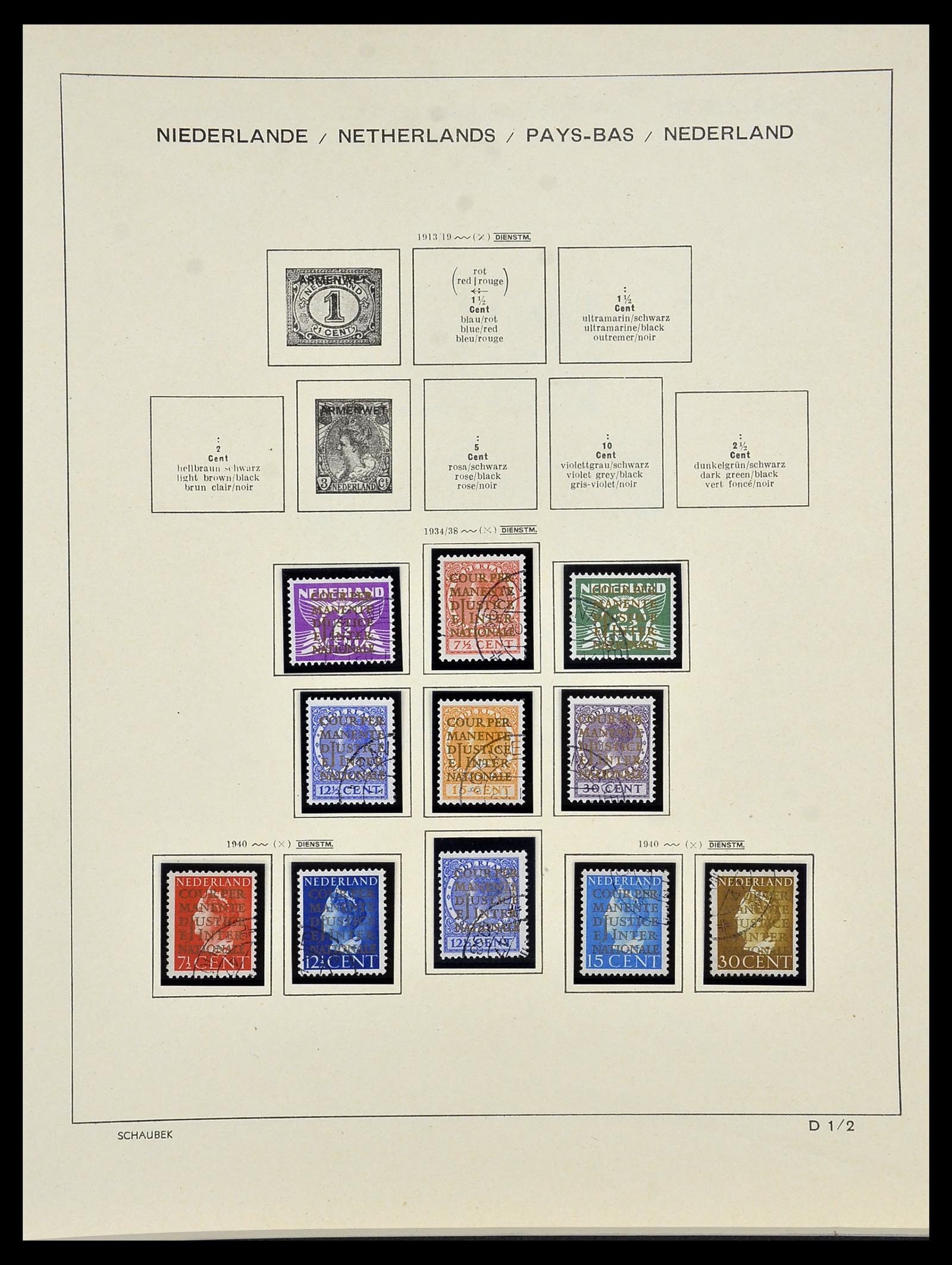 34040 157 - Postzegelverzameling 34040 Nederland 1852-1992.
