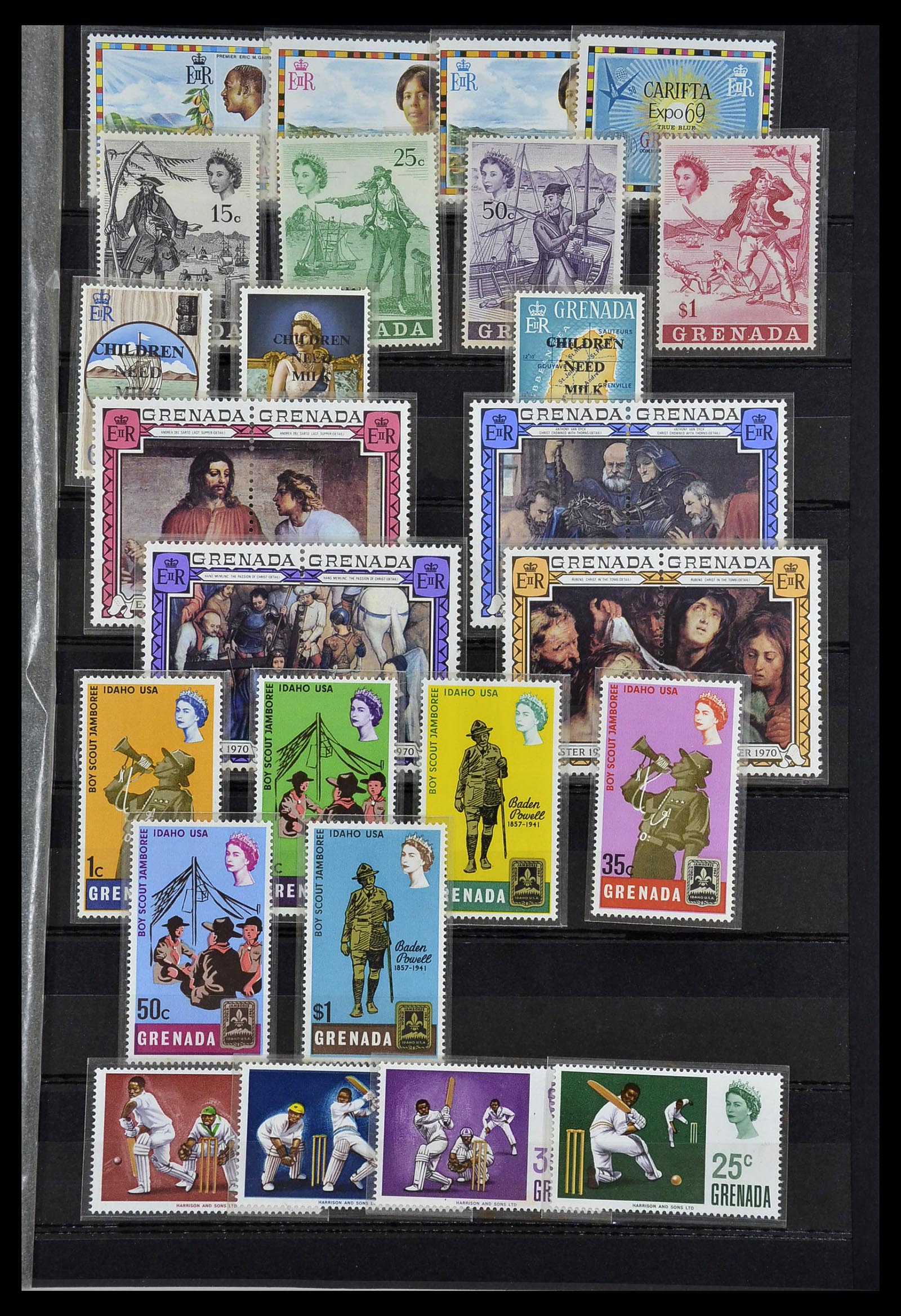 34043 005 - Stamp collection 34043 British Commonwealth 1953-1980.