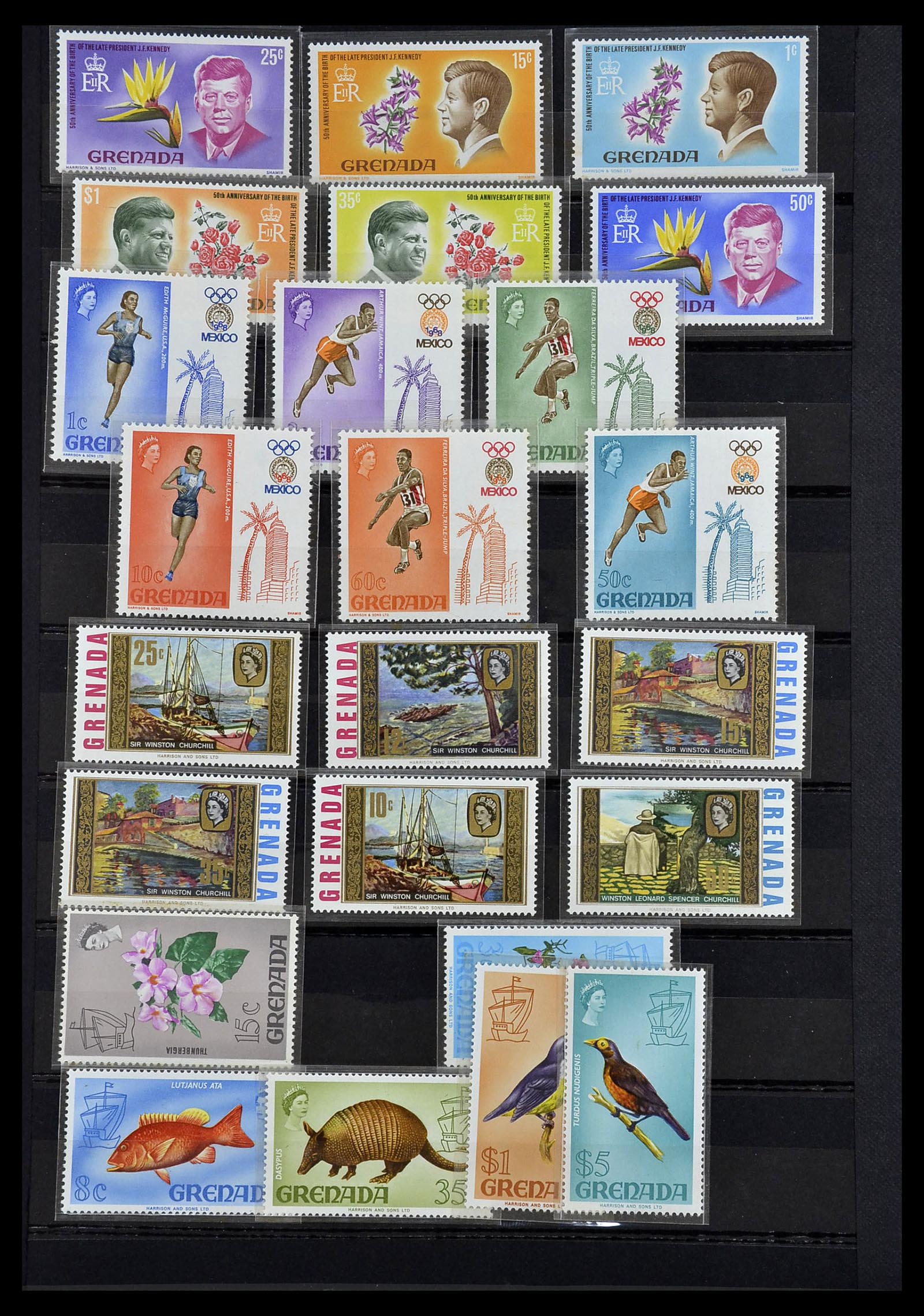 34043 006 - Stamp collection 34043 British Commonwealth 1953-1980.