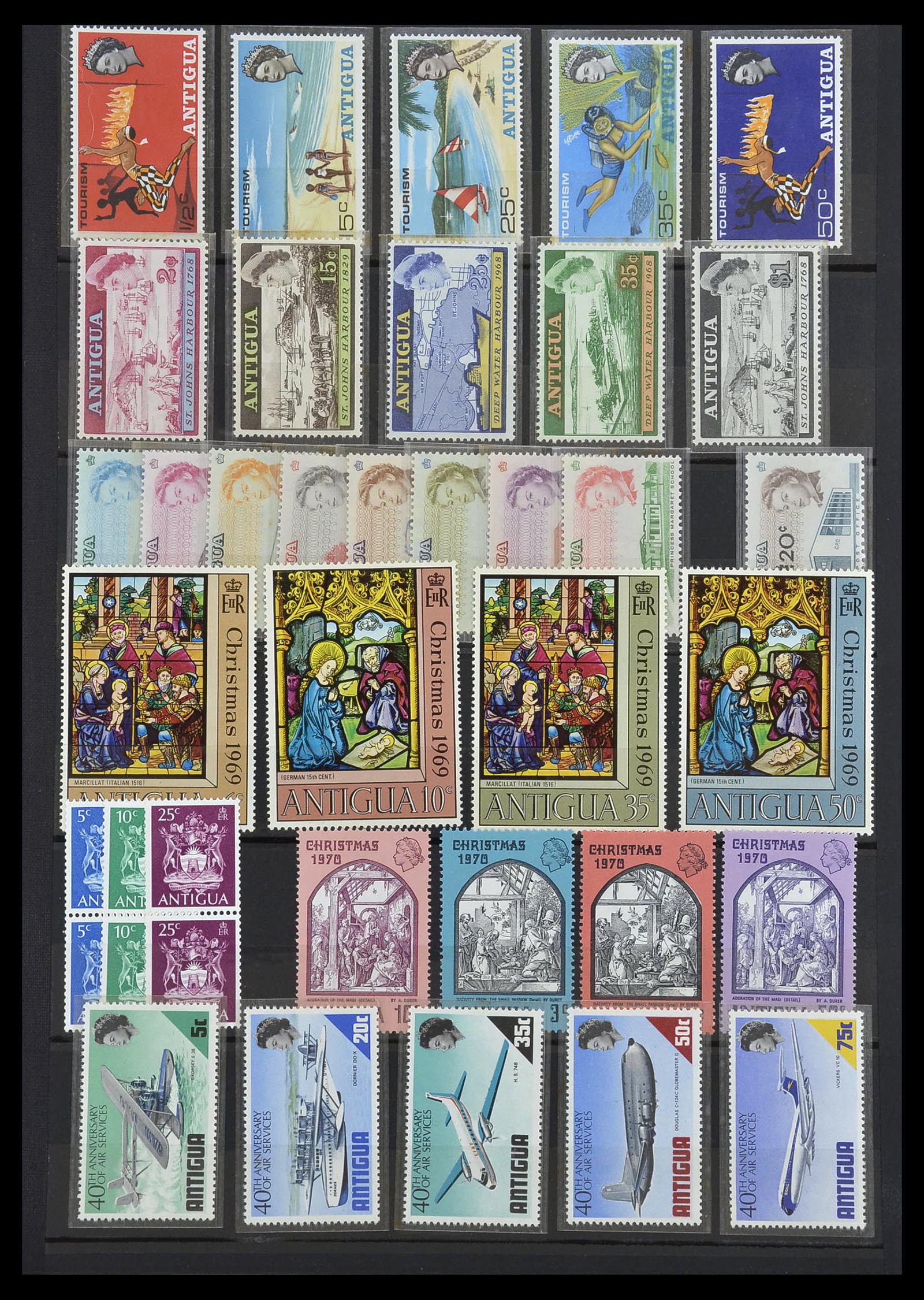 34043 017 - Stamp collection 34043 British Commonwealth 1953-1980.