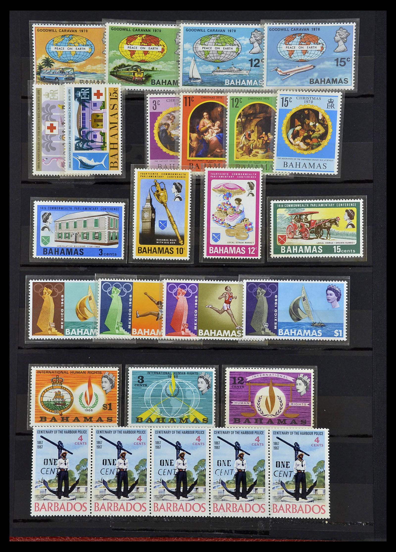 34043 022 - Stamp collection 34043 British Commonwealth 1953-1980.