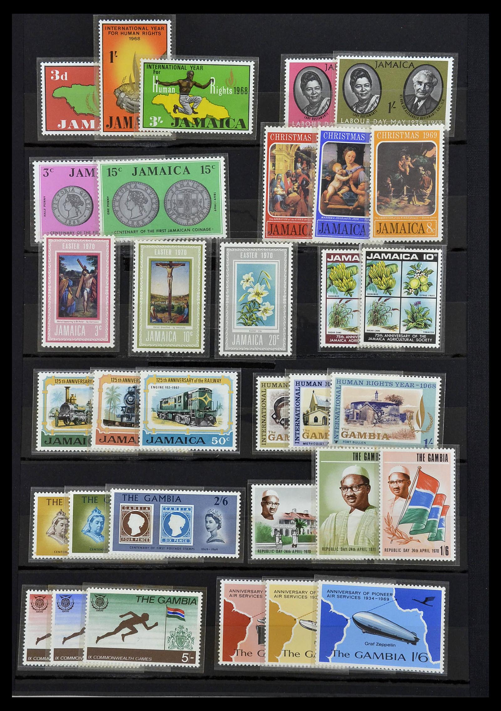 34043 032 - Stamp collection 34043 British Commonwealth 1953-1980.