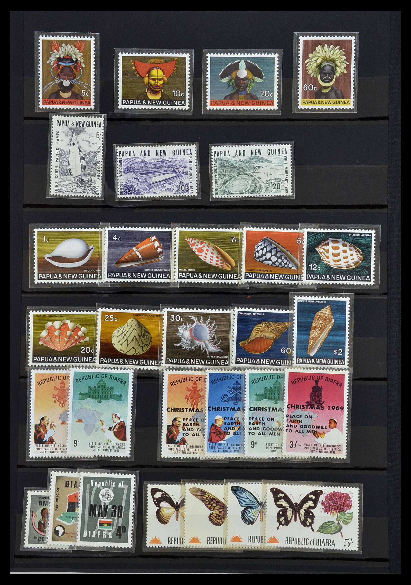 34043 040 - Stamp collection 34043 British Commonwealth 1953-1980.