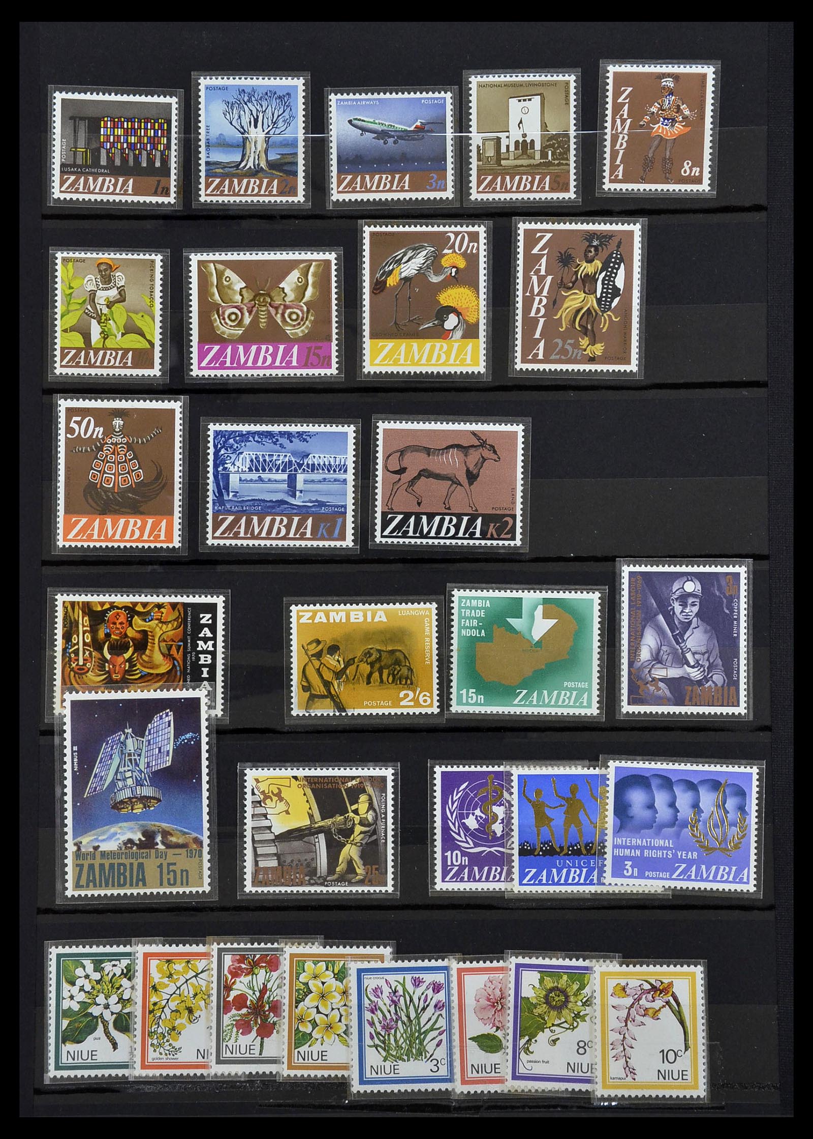 34043 044 - Stamp collection 34043 British Commonwealth 1953-1980.