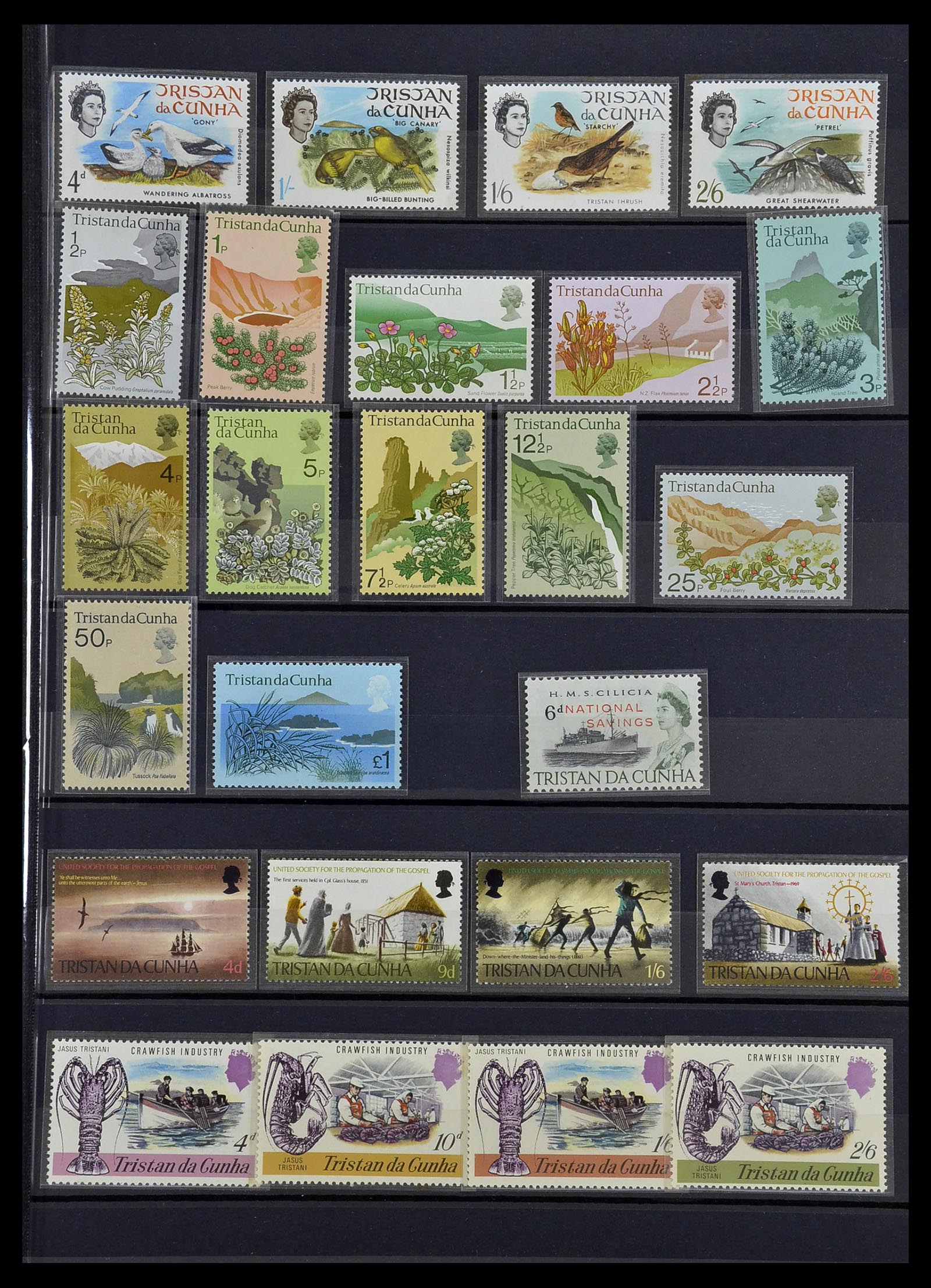 34043 054 - Stamp collection 34043 British Commonwealth 1953-1980.