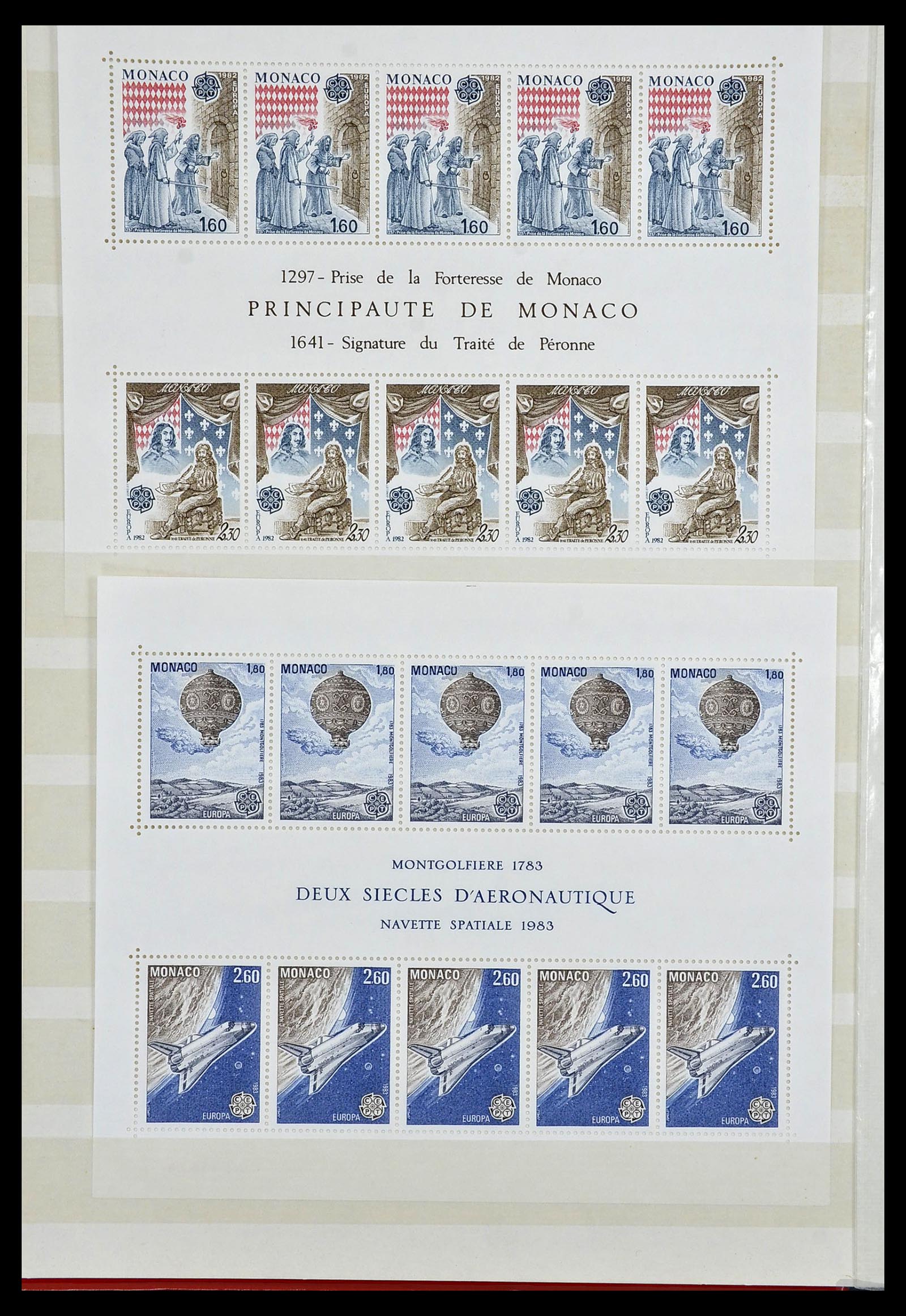34045 002 - Postzegelverzameling 34045 West Europa blokken 1973-1986.