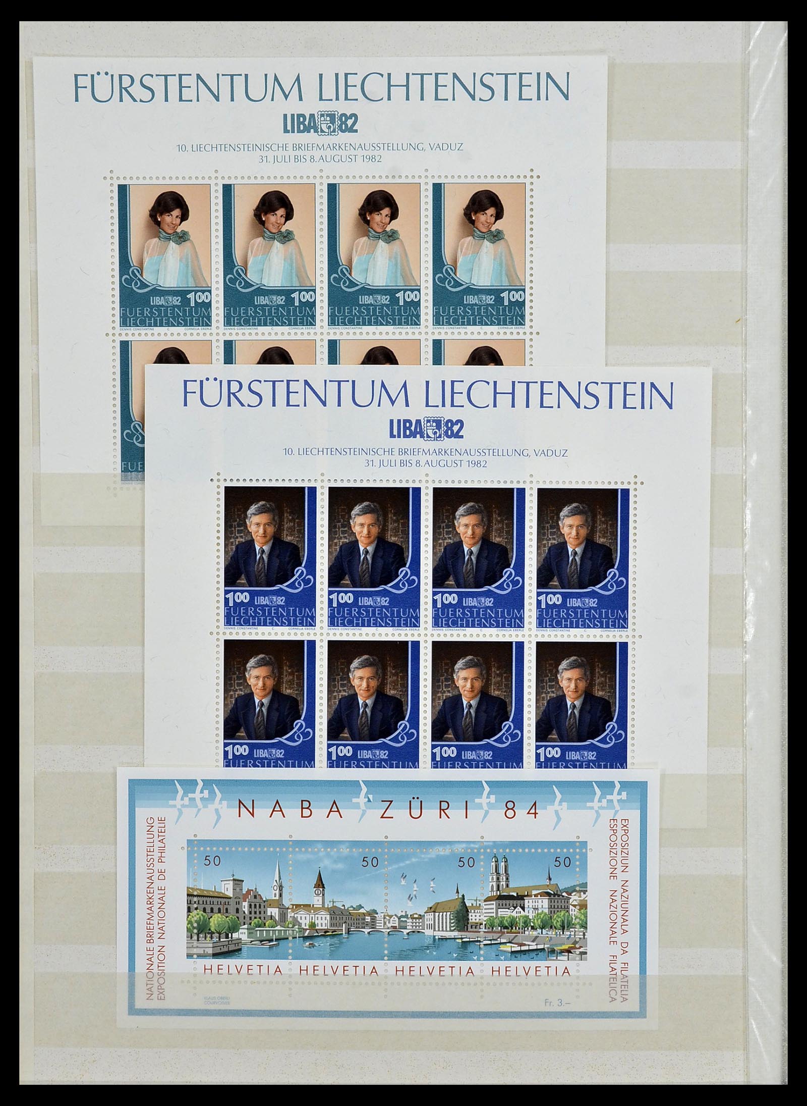 34045 030 - Postzegelverzameling 34045 West Europa blokken 1973-1986.