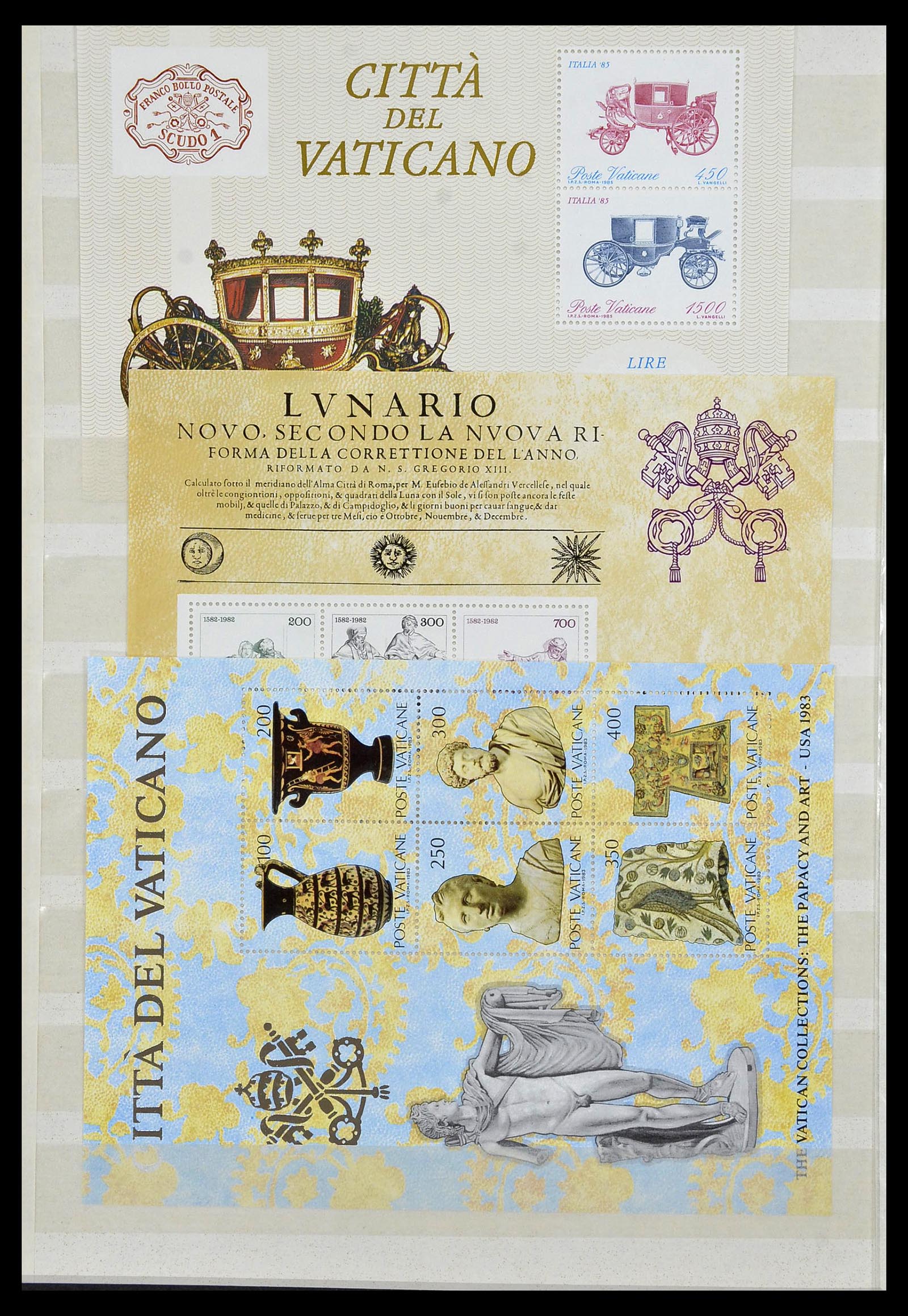 34045 034 - Postzegelverzameling 34045 West Europa blokken 1973-1986.