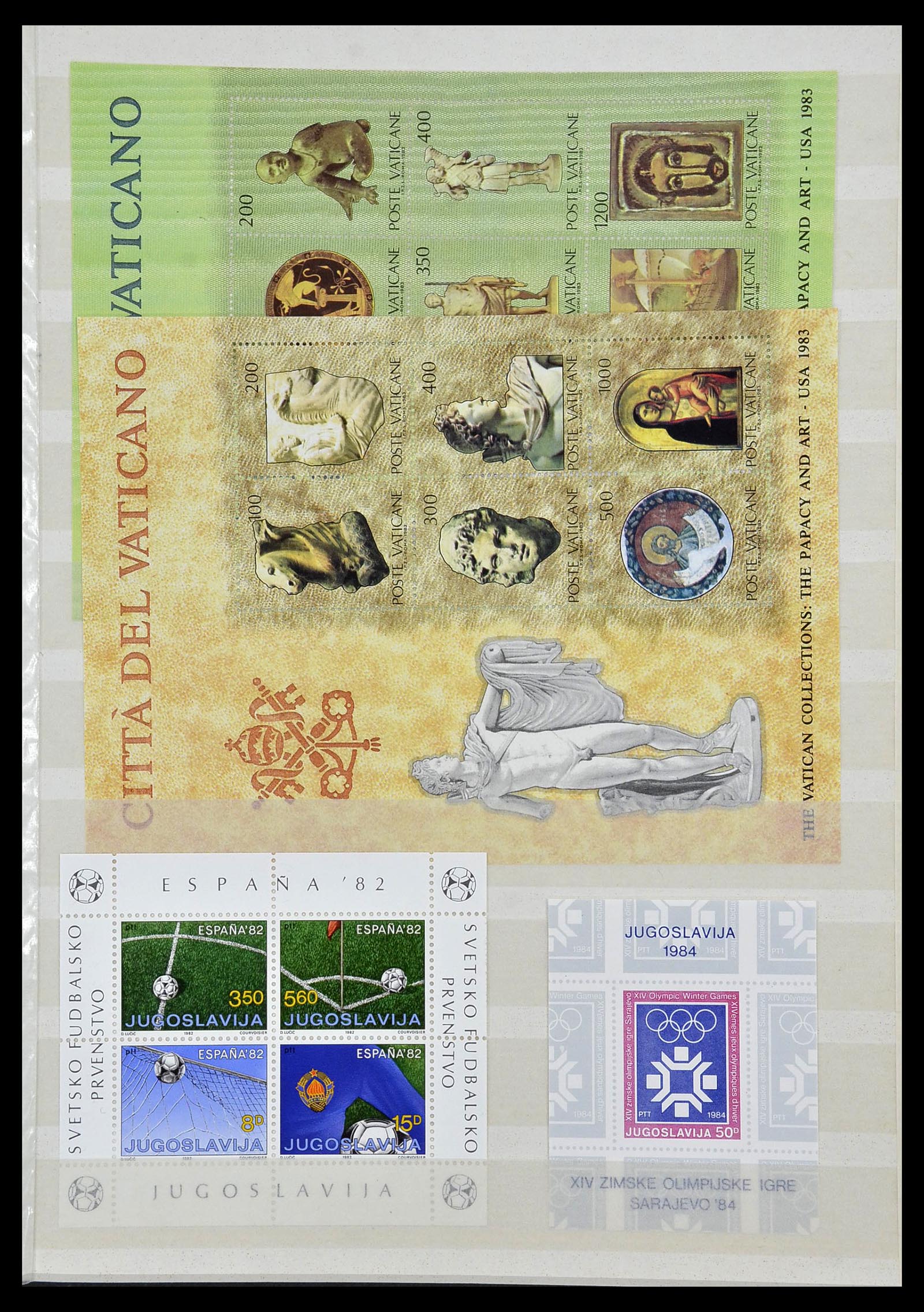 34045 035 - Postzegelverzameling 34045 West Europa blokken 1973-1986.