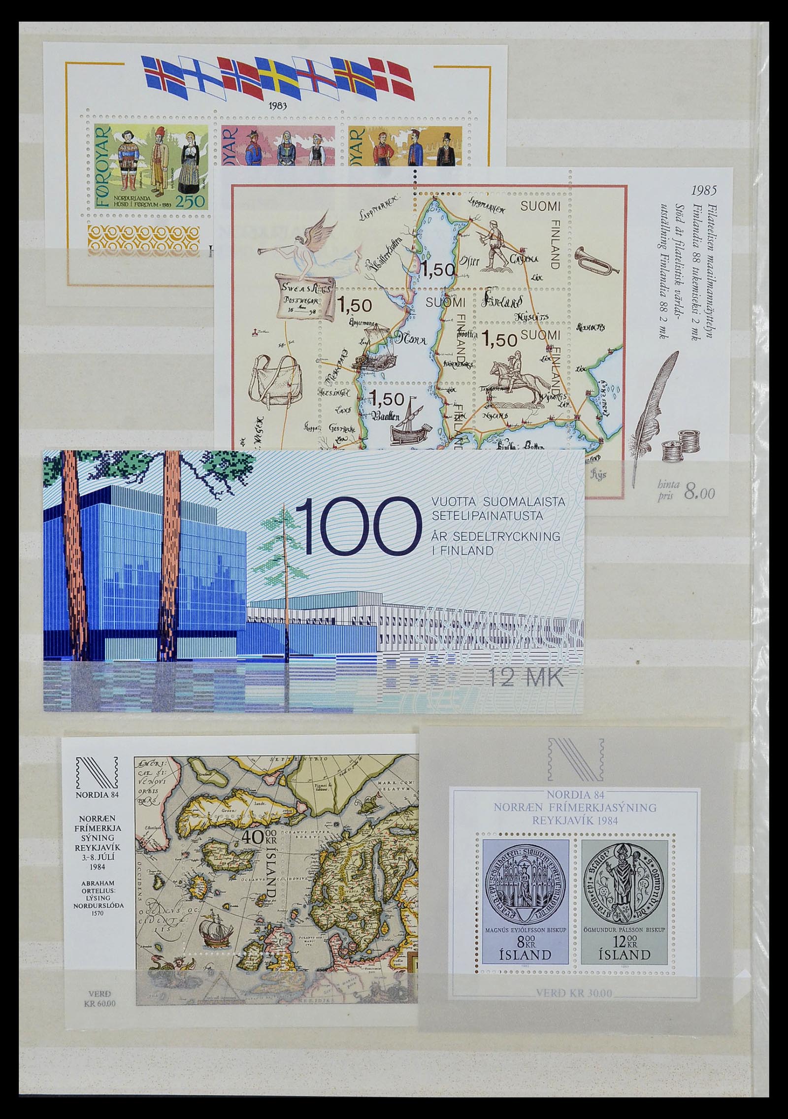 34045 044 - Postzegelverzameling 34045 West Europa blokken 1973-1986.