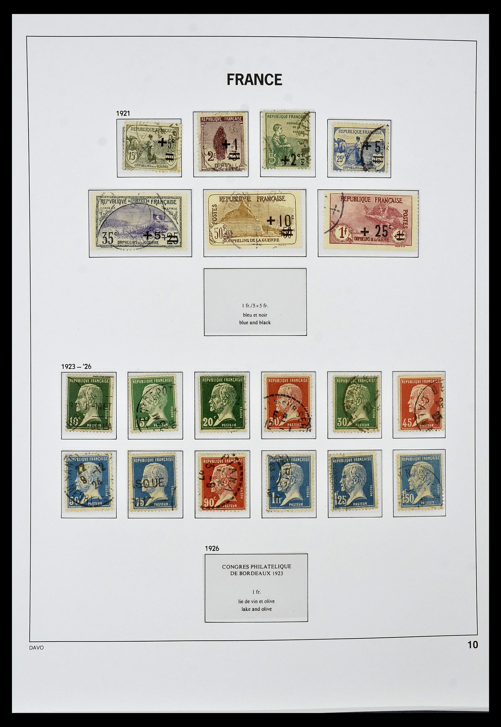 34047 010 - Stamp collection 34047 France 1853-2020(!)