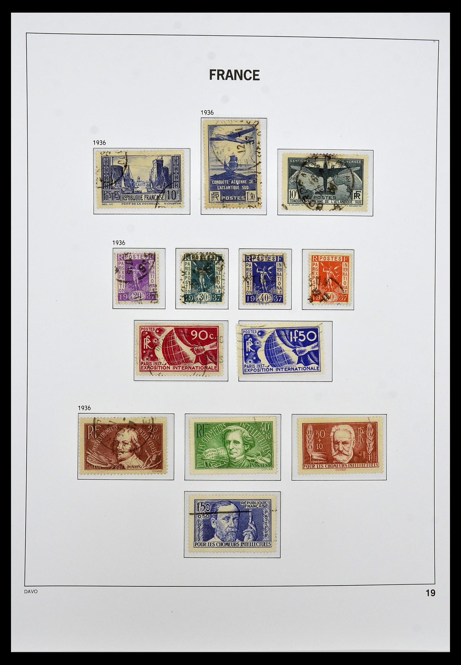 34047 019 - Postzegelverzameling 34047 Frankrijk 1853-2020(!)