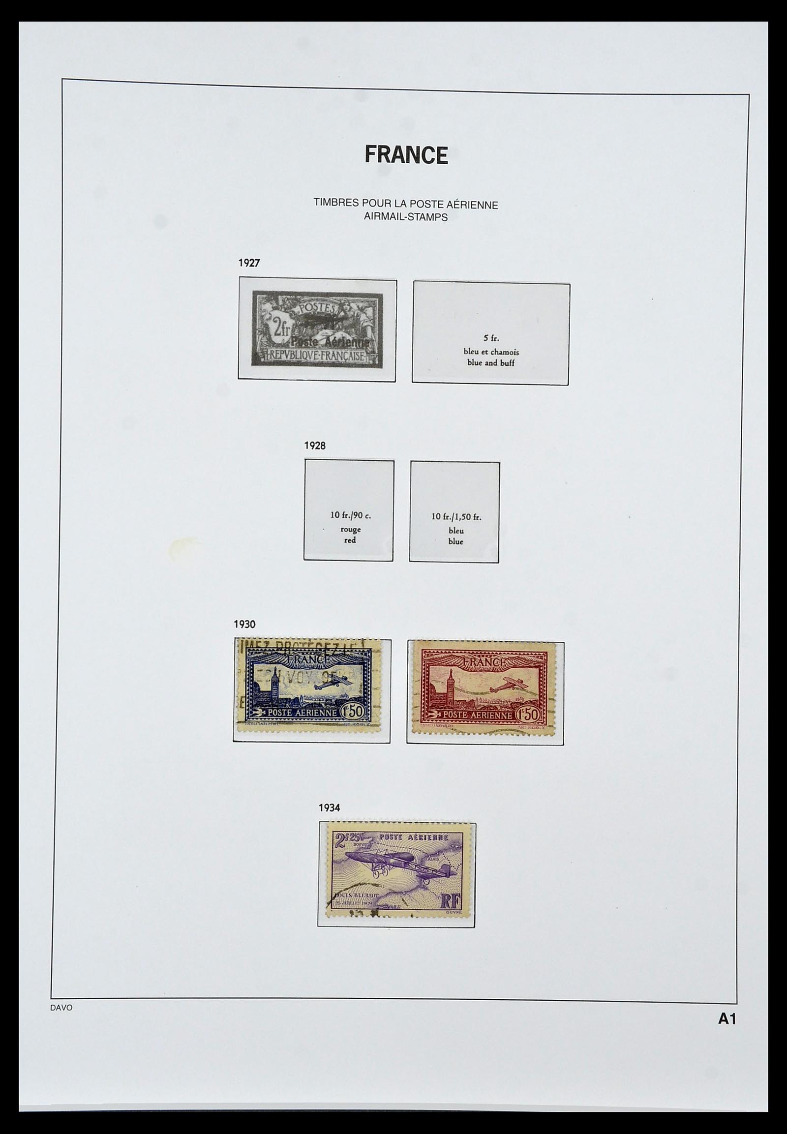 34047 054 - Postzegelverzameling 34047 Frankrijk 1853-2020(!)