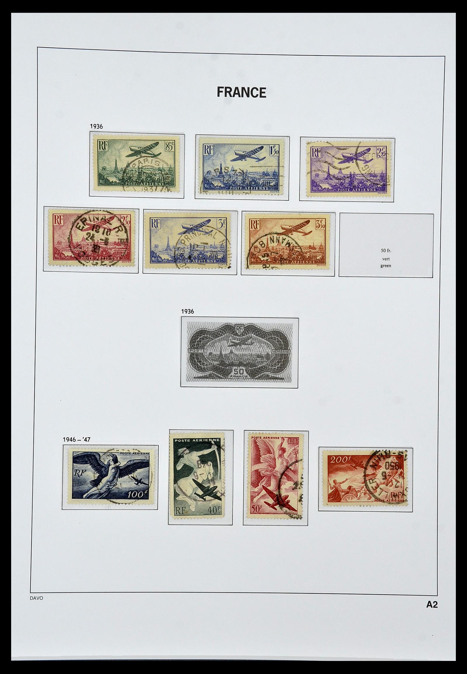 34047 055 - Postzegelverzameling 34047 Frankrijk 1853-2020(!)