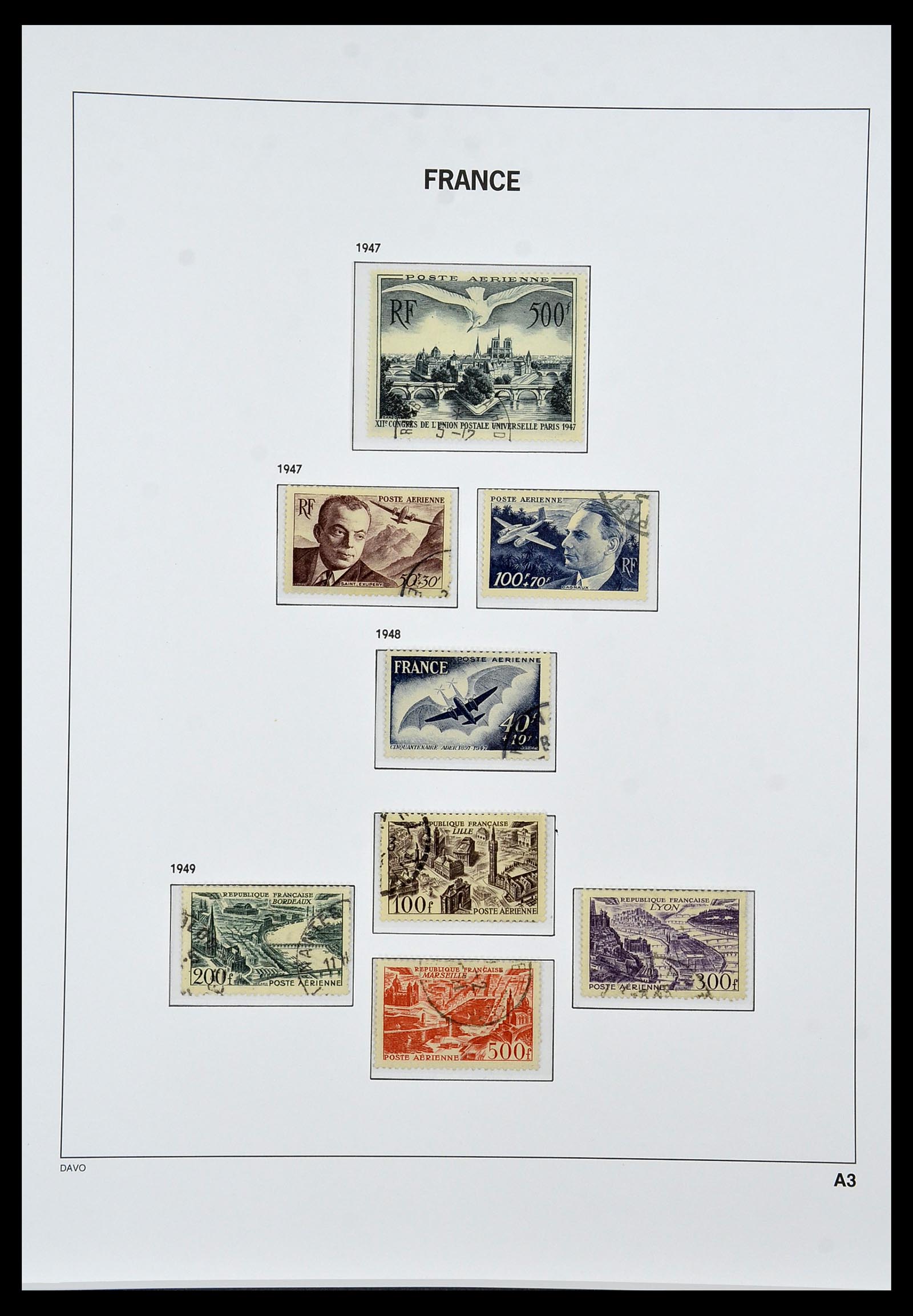 34047 056 - Stamp collection 34047 France 1853-2020(!)