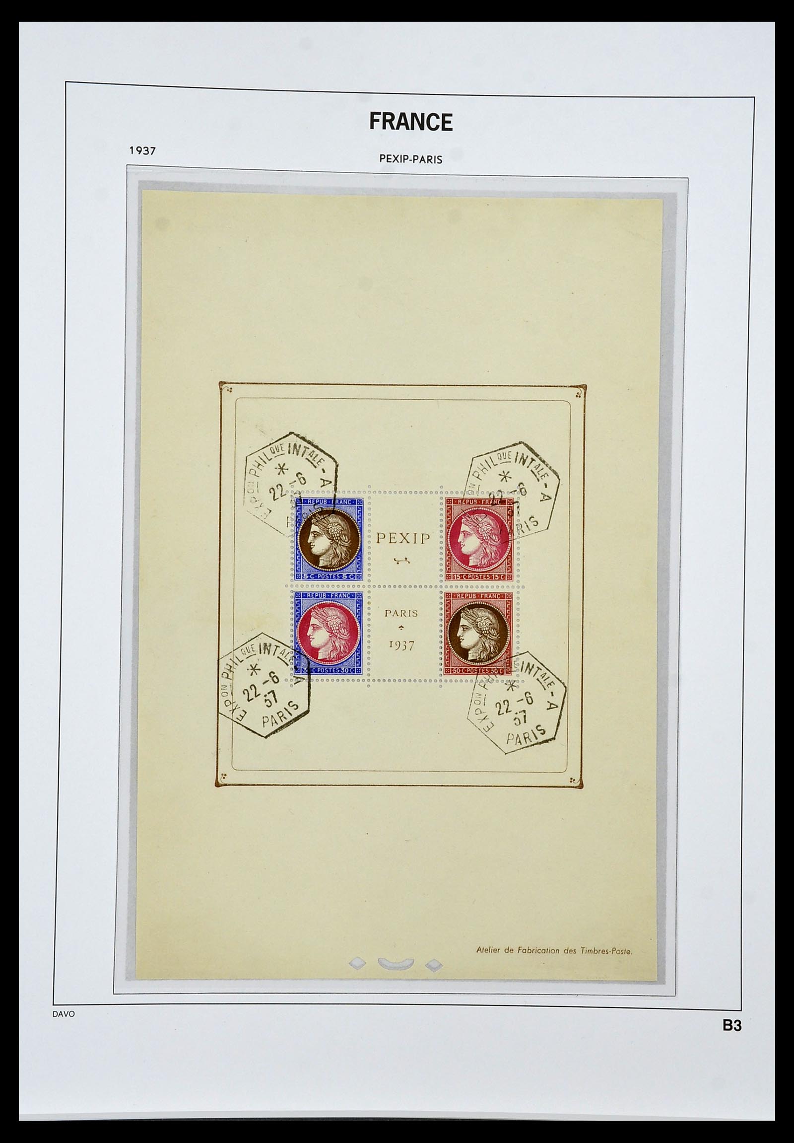 34047 057 - Postzegelverzameling 34047 Frankrijk 1853-2020(!)
