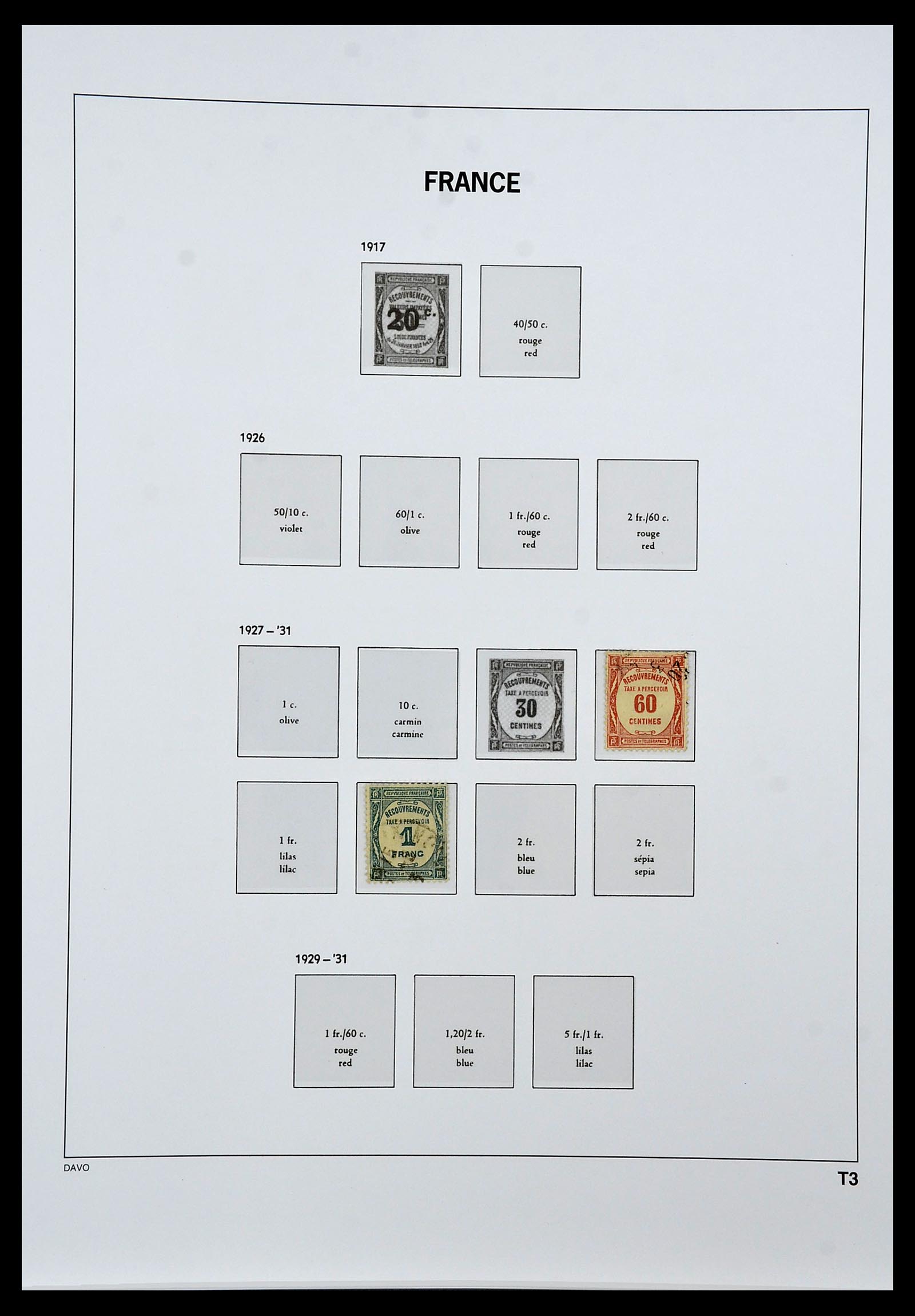 34047 061 - Postzegelverzameling 34047 Frankrijk 1853-2020(!)