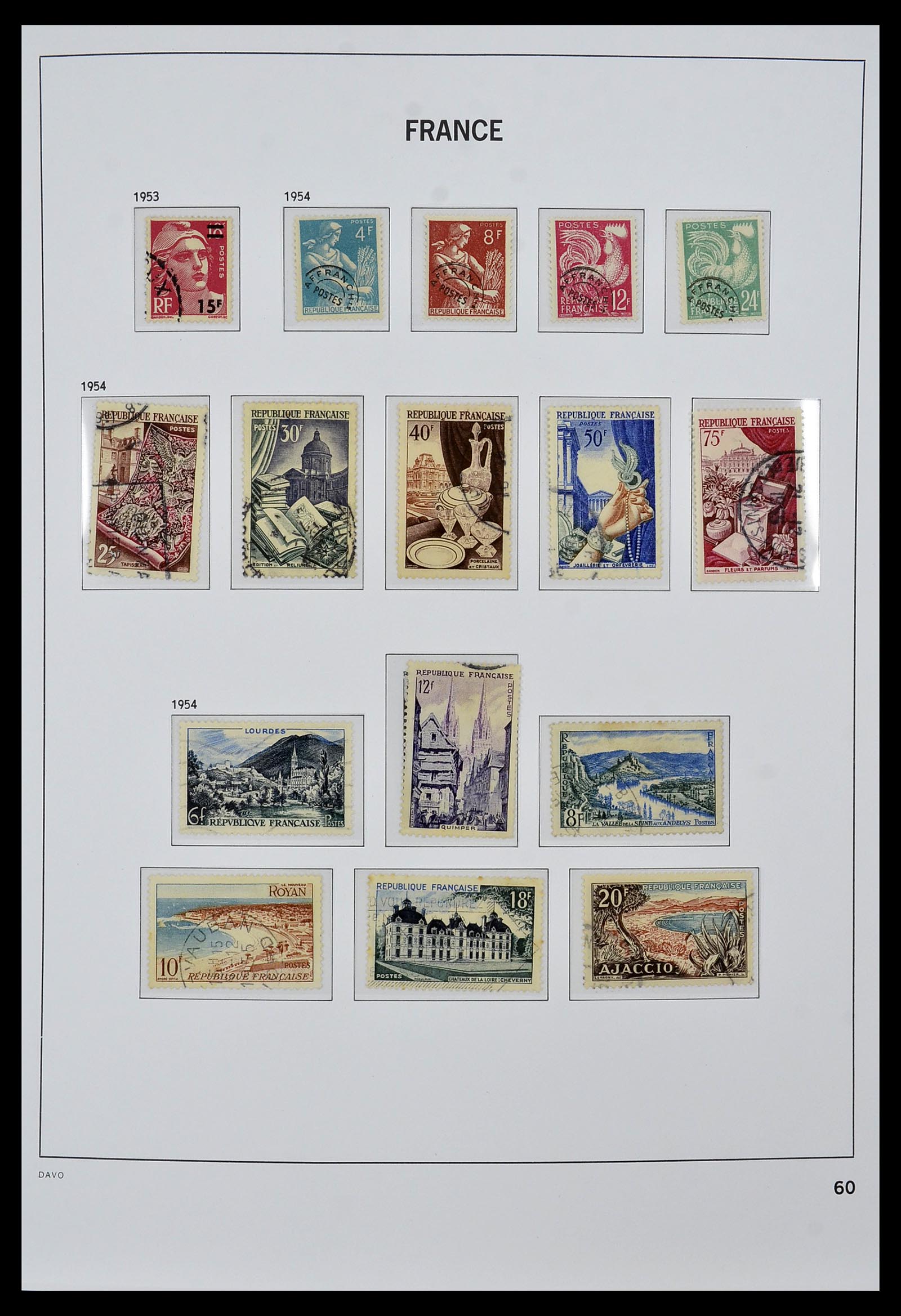 34047 071 - Postzegelverzameling 34047 Frankrijk 1853-2020(!)