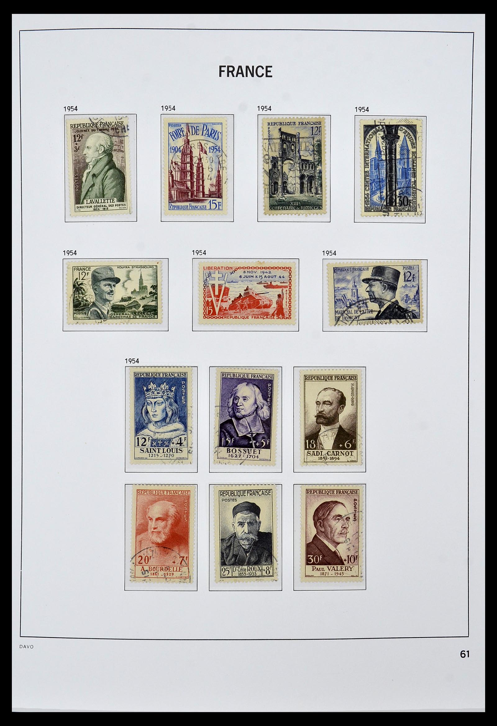34047 072 - Postzegelverzameling 34047 Frankrijk 1853-2020(!)
